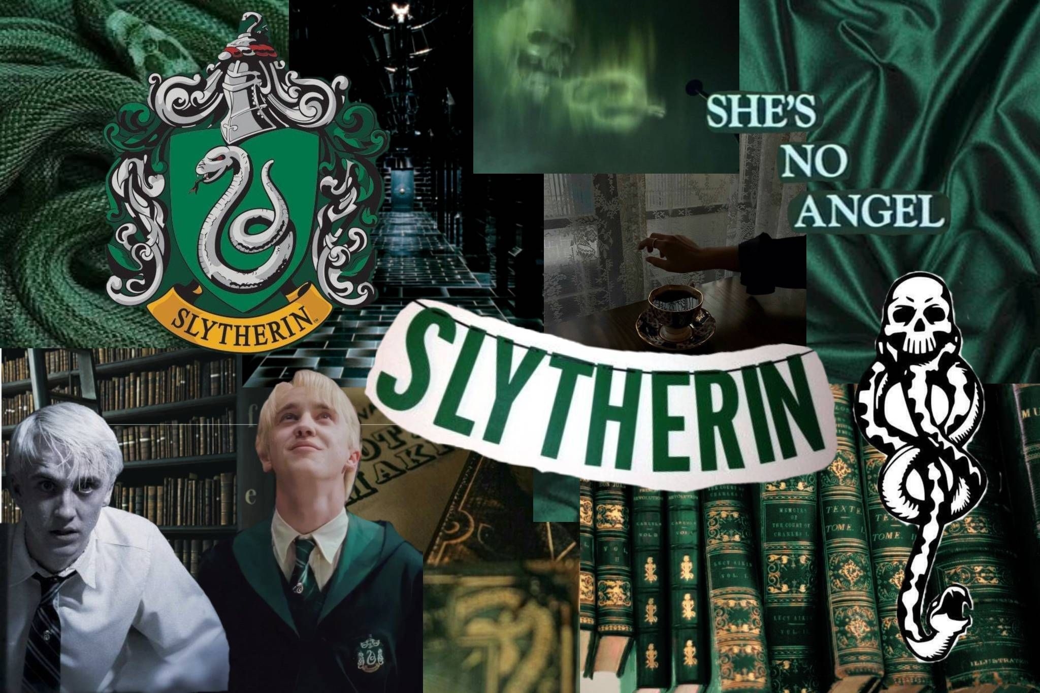 2050x1370 slytherin macbook wallpaper !!. Slytherin wallpaper, Draco malfoy, Draco malfoy aesthetic, Desktop