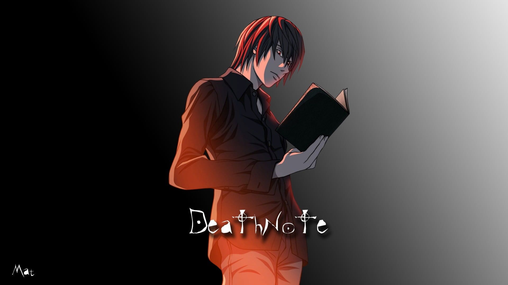 1920x1080 Deathnote Kira character, Death Note, Yagami Light HD wallpaper, Desktop