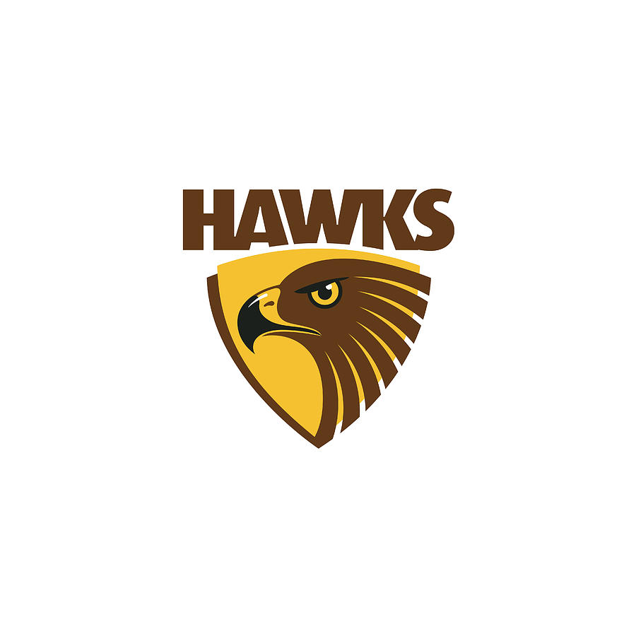 900x900 Hawthorn Hawks Football Club Digital Art, Phone