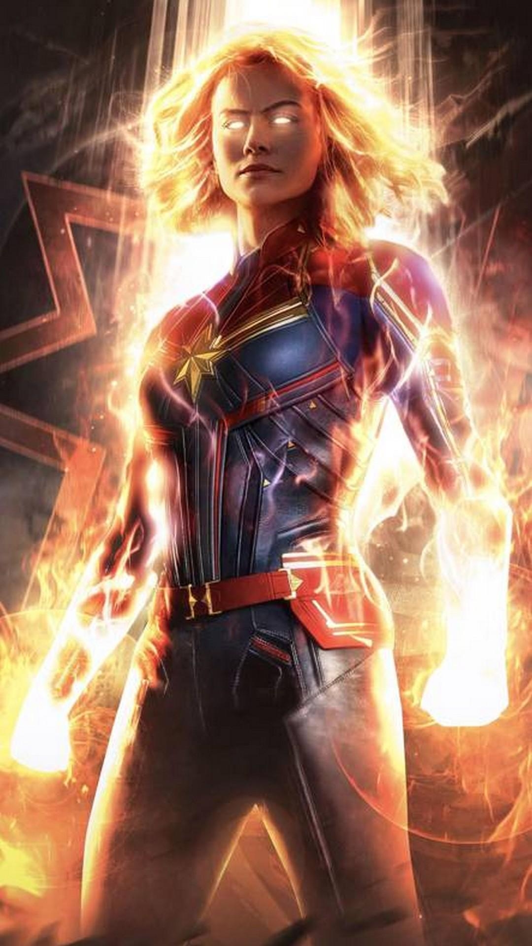 1080x1920 Captain Marvel 2019 Movie Poster Movie Poster Wallpaper HD, Phone