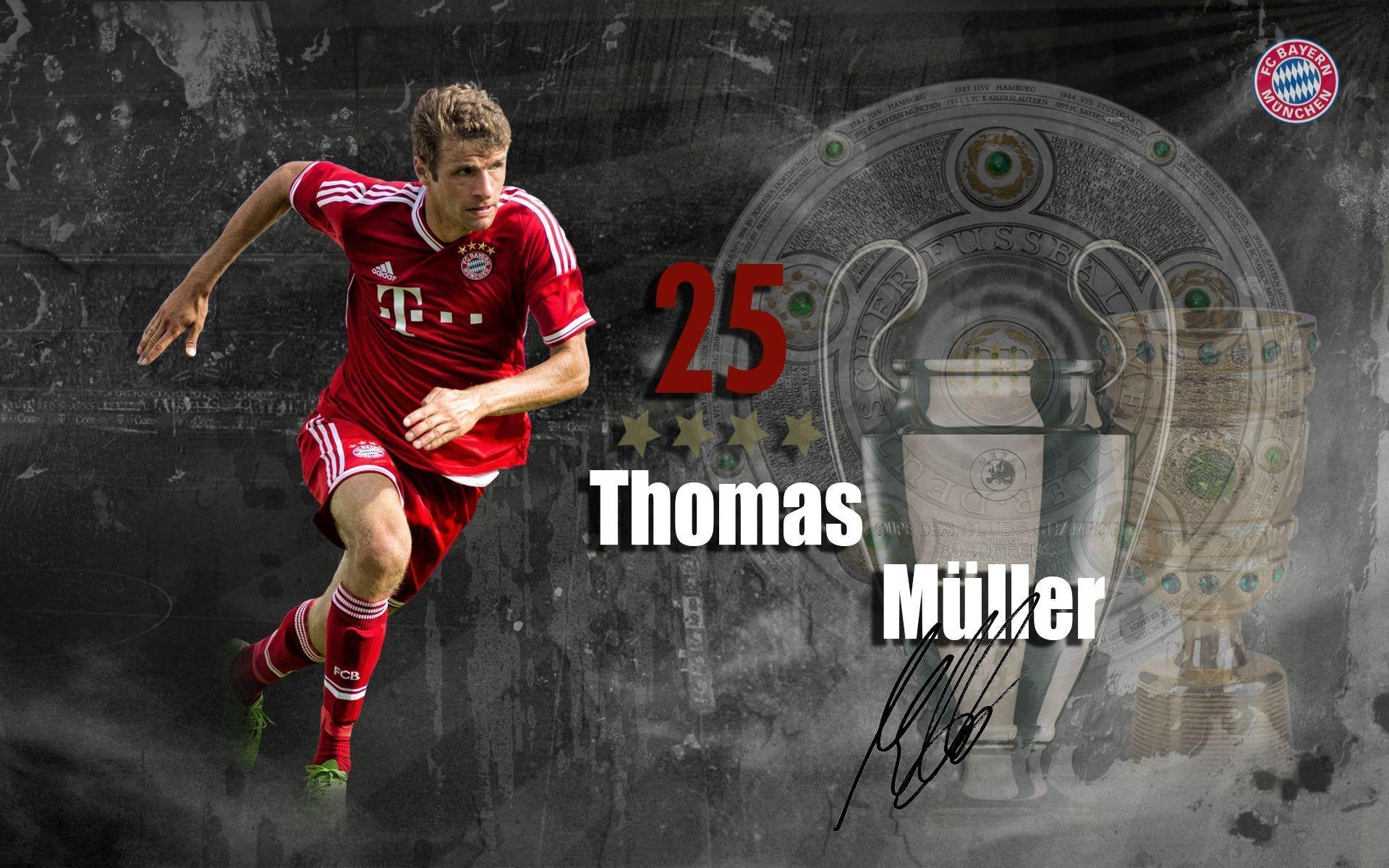 1920x1200 Wallpaper, Stars and Thomas muller, Desktop