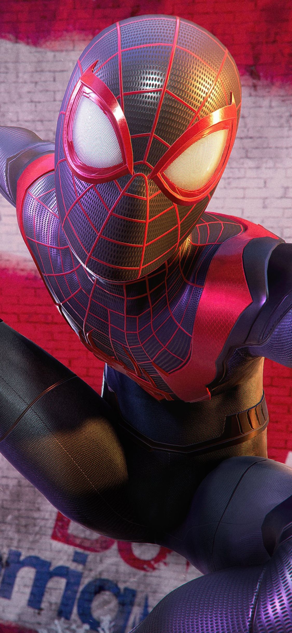 1130x2440 Marvels Spider Man Miles Morales PS5 4k iPhone XS, iPhone iPhone X HD 4k Wallpaper, Image, Background, Photo and Picture, Phone