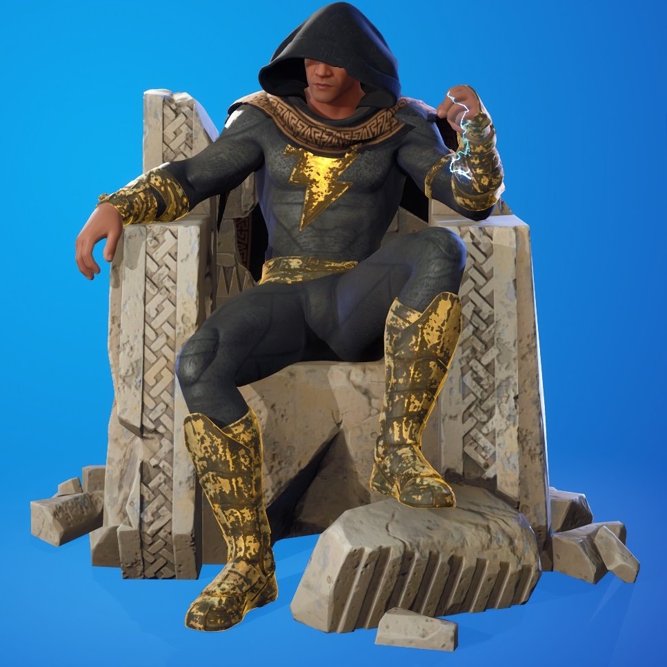 970x970 Black Adam Fortnite wallpaper, Phone