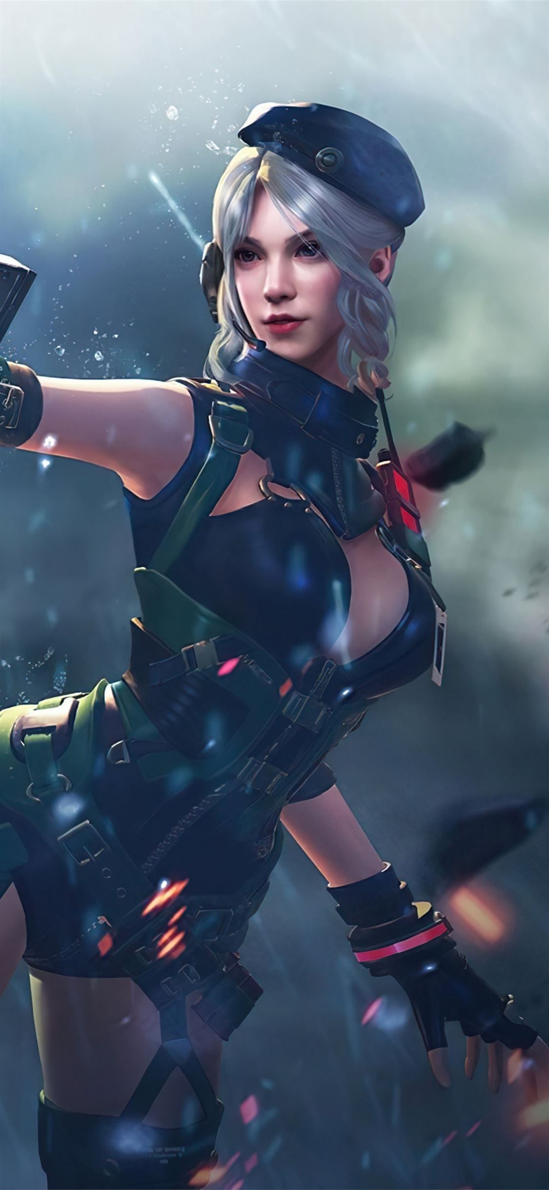 1130x2440 garena free fire 4k 2020 iPhone X Wallpaper Free Download, Phone