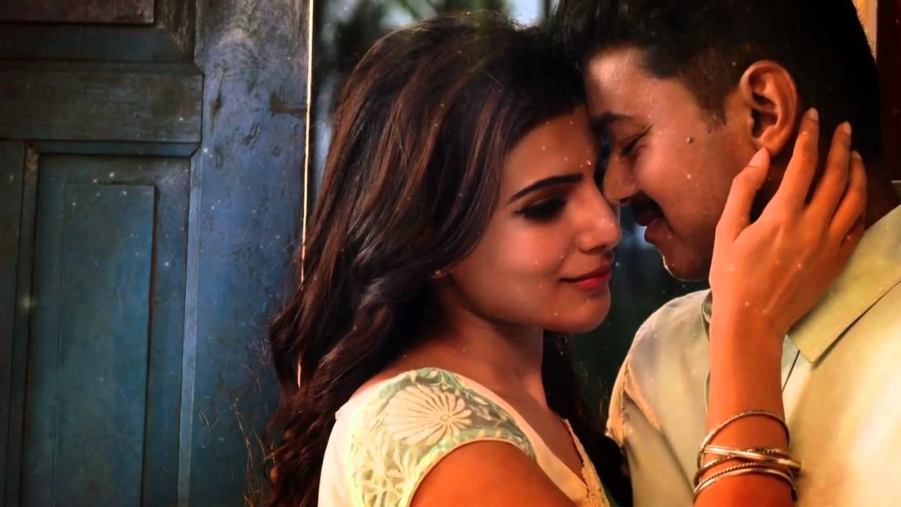 1280x720 En Jeevan Song with Lyrics Theri Vijay, Samantha, Amy Jackson, Desktop