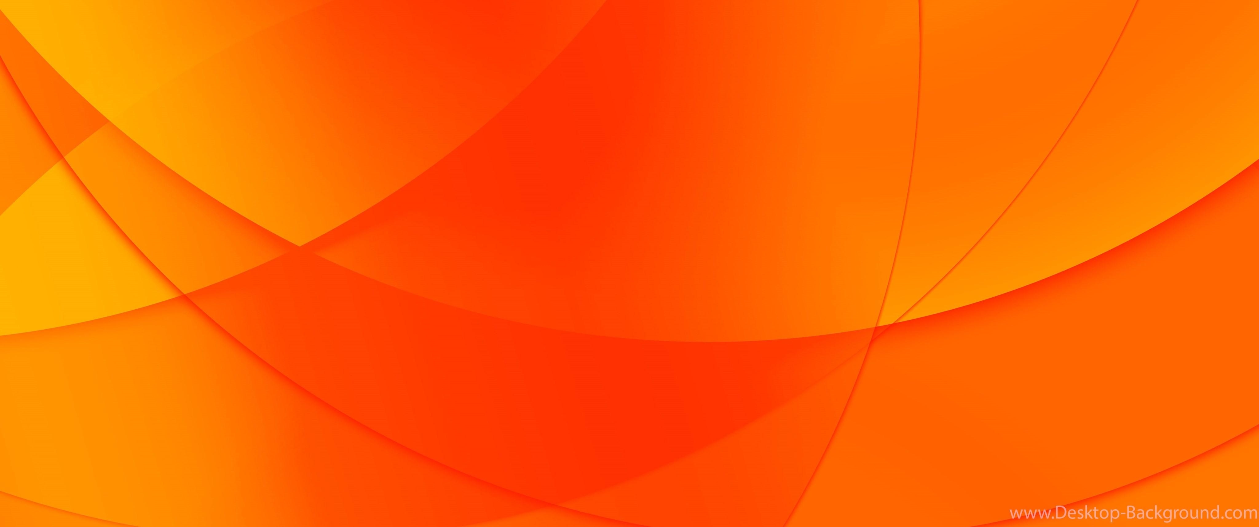 4100x1720 Orange Background Image Wallpaper Zone Desktop Background, Dual Screen