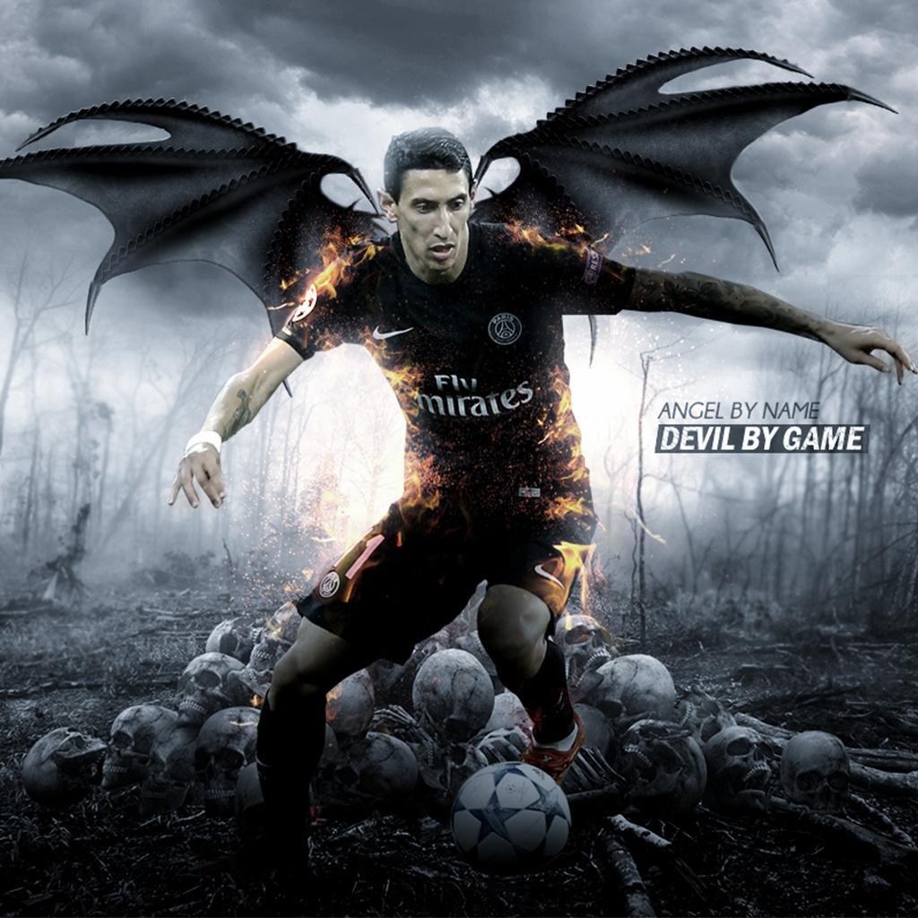 1030x1030 Download Angel Di Maria wallpaper to your cell phone, Phone