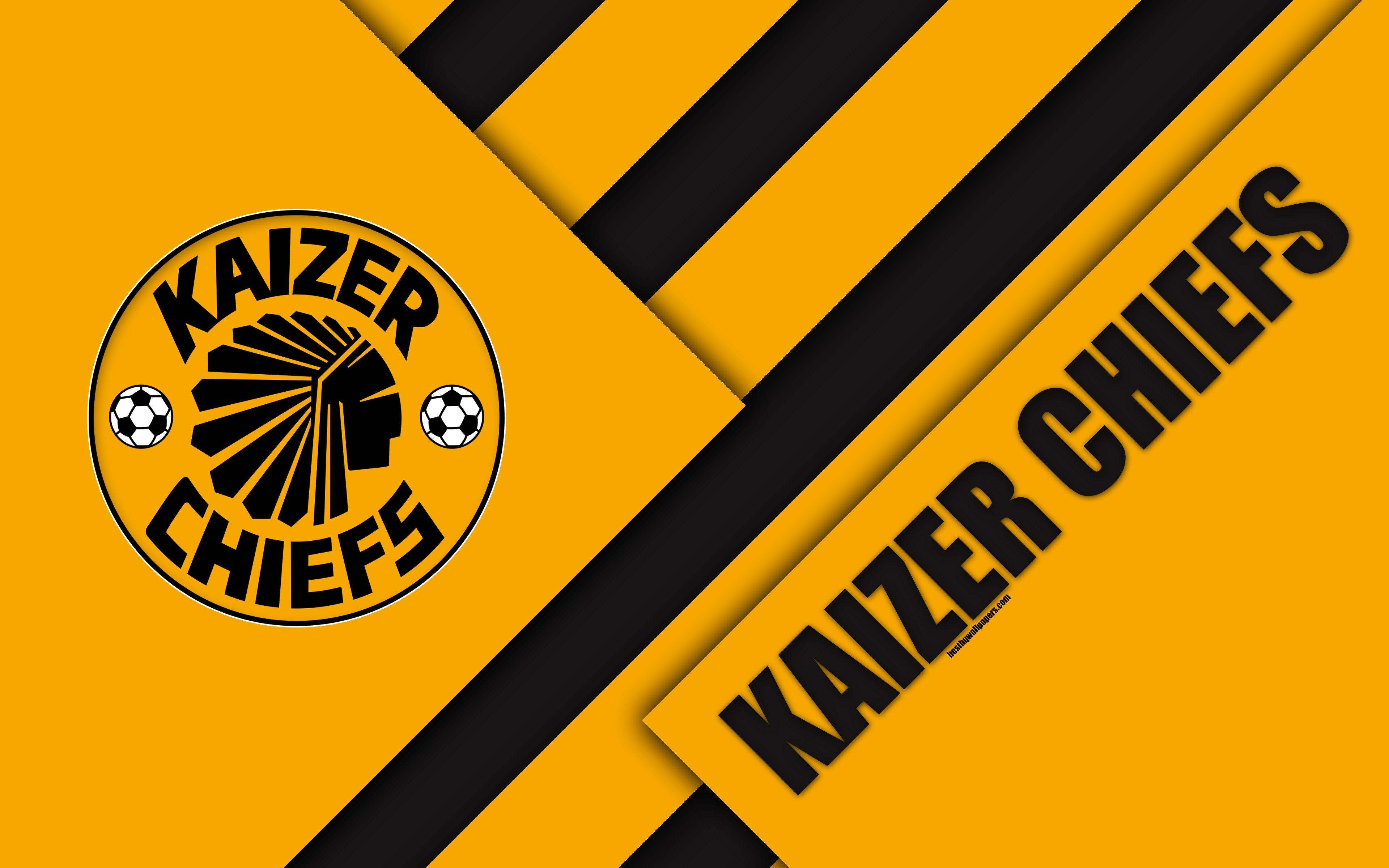 3840x2400 Download wallpaper Kaizer Chiefs FC, 4k, South African Football, Desktop