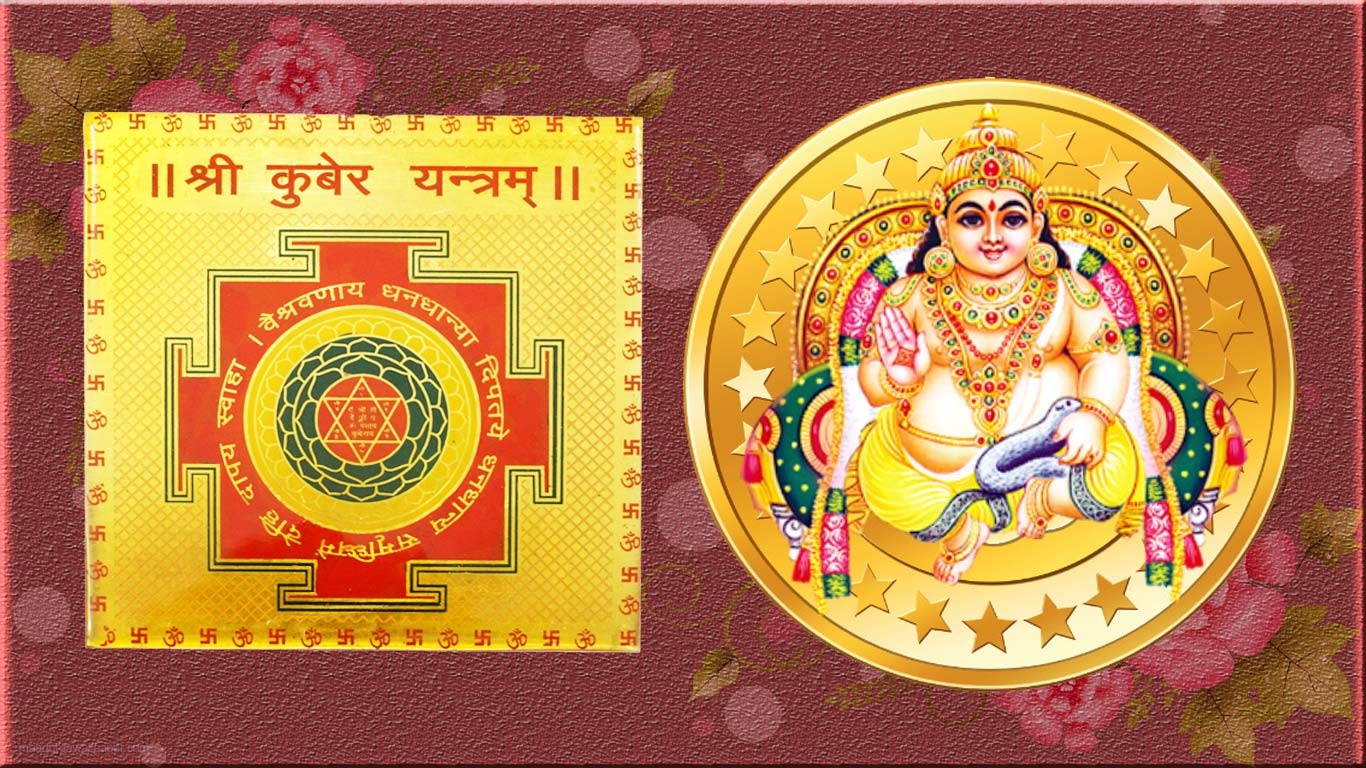 1370x770 Shree kuber yantra wallpaper, Desktop