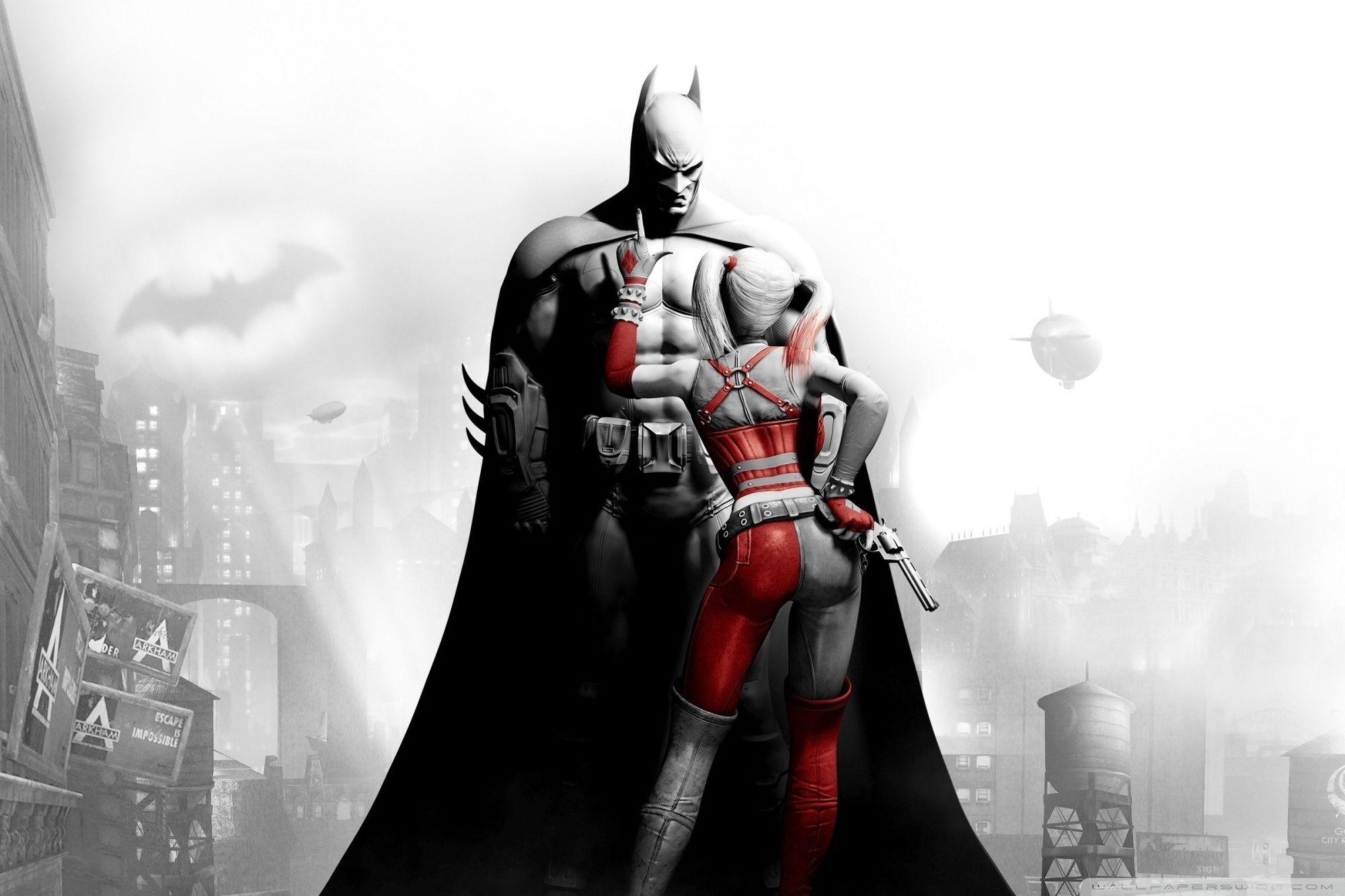 2000x1340 Batman Arkham City Harley Quinn ❤ 4K HD Desktop Wallpaper for 4K, Desktop