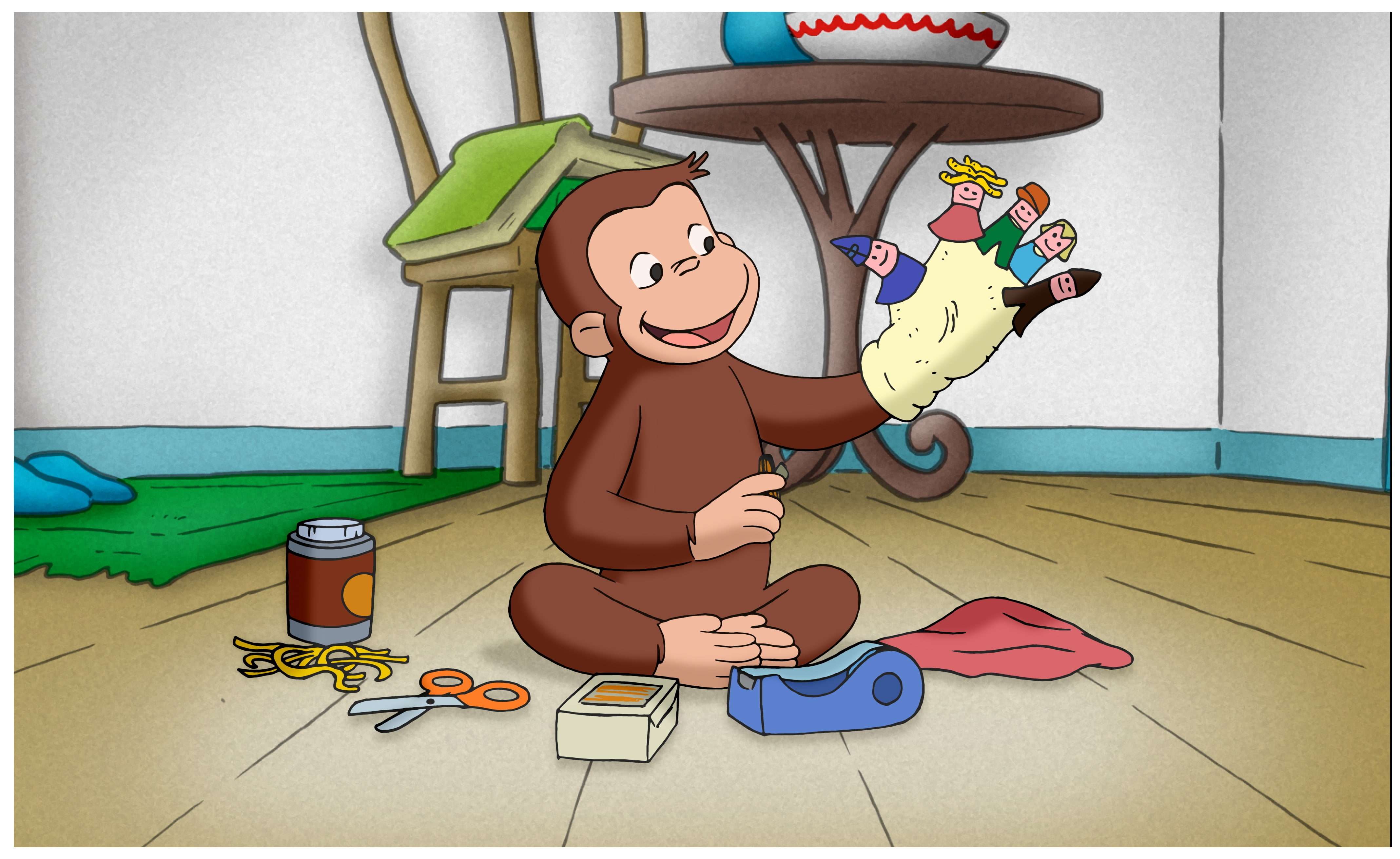 4280x2630 4K, curious, george HD Wallpaper, Desktop