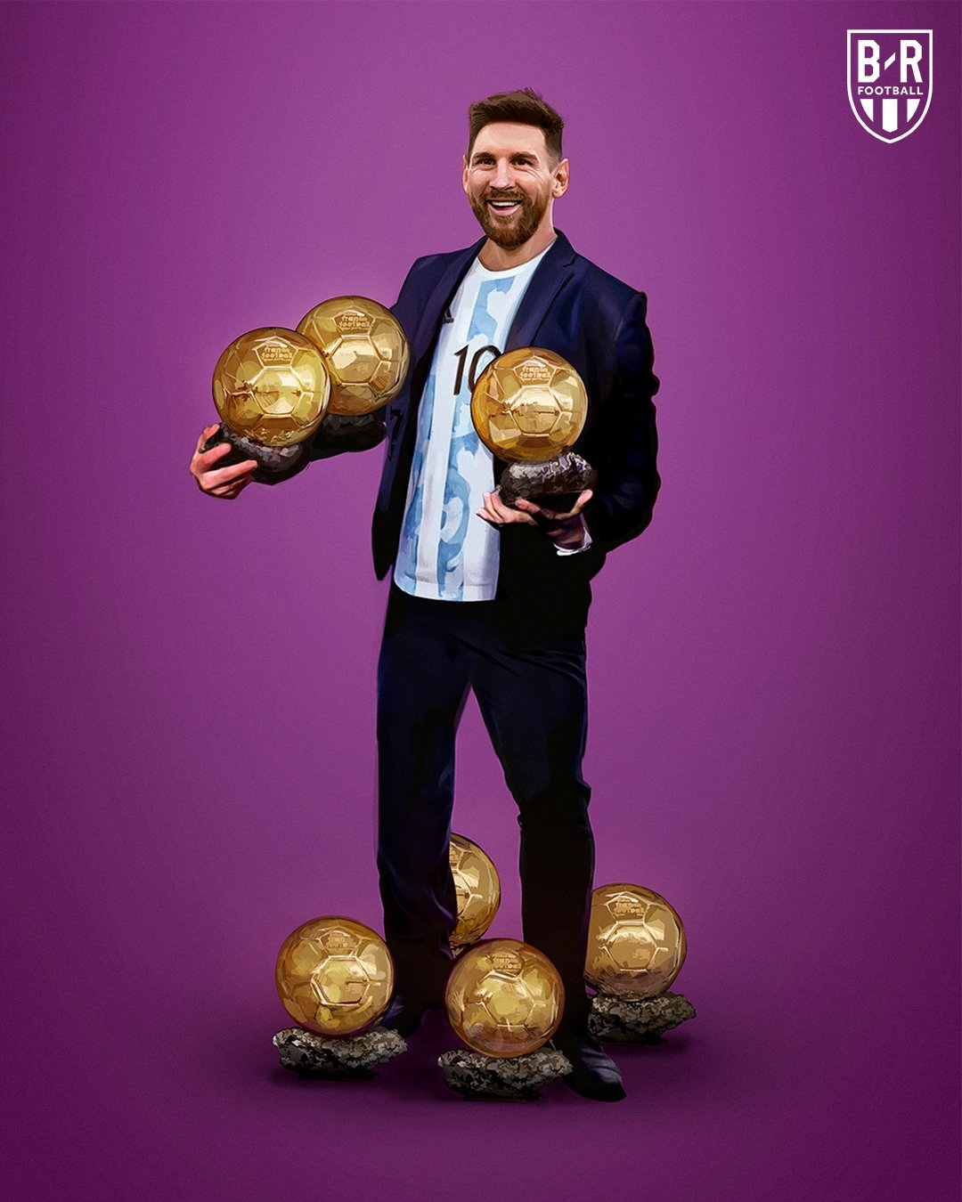 1080x1350 Leo Messi 2021 Ballon d'Or wallpaper, Phone