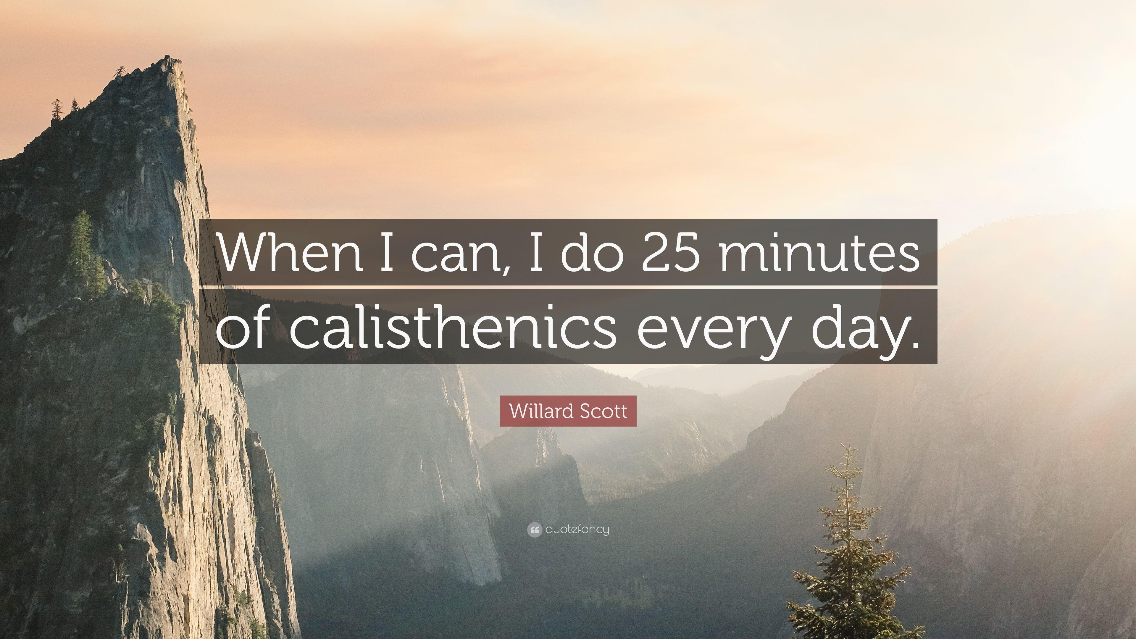 3840x2160 Willard Scott Quote: “When I can, I do 25 minutes of calisthenics, Desktop