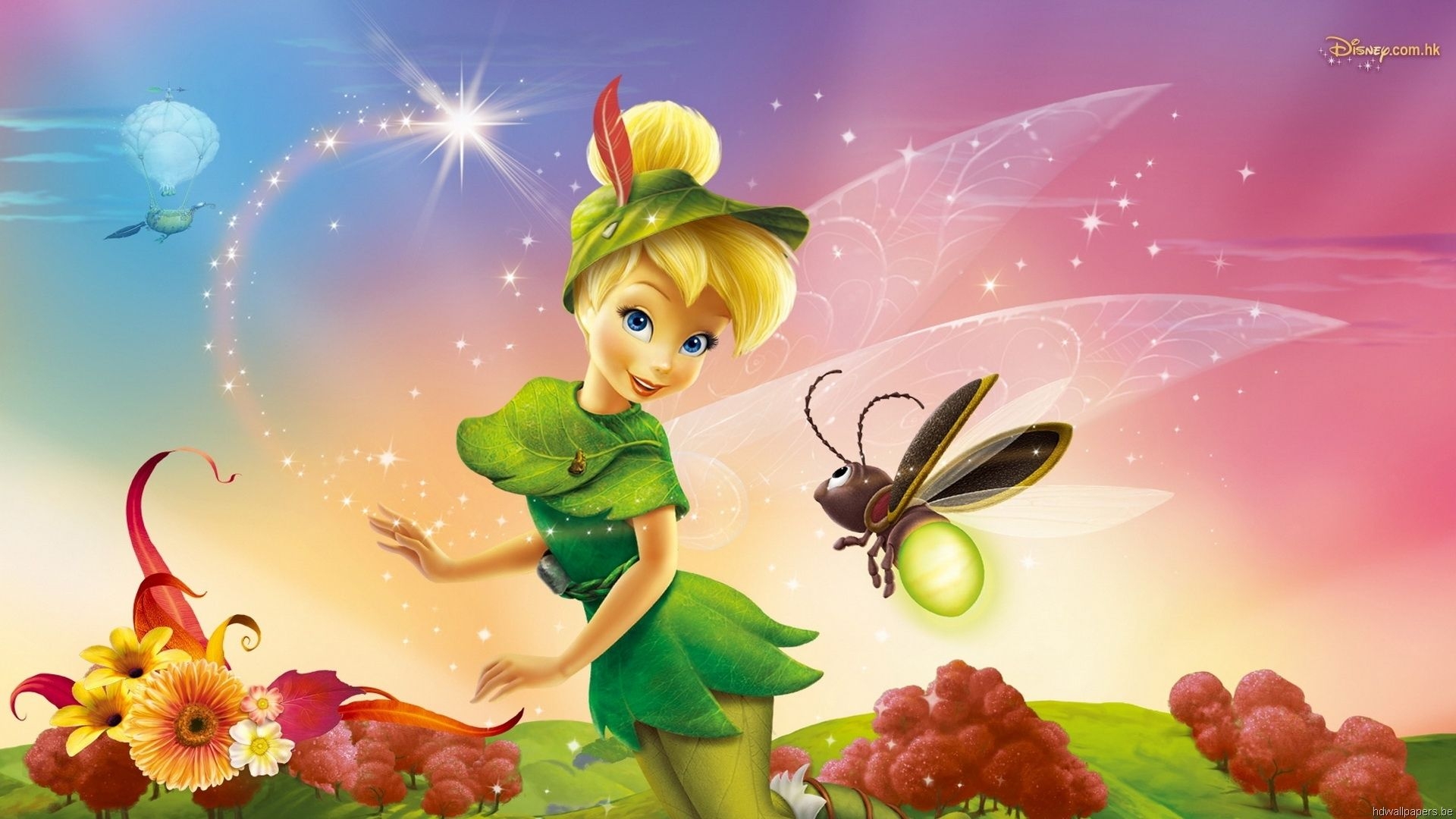 1920x1080 Tinkerbell 3D Animated Wallpaper, Desktop