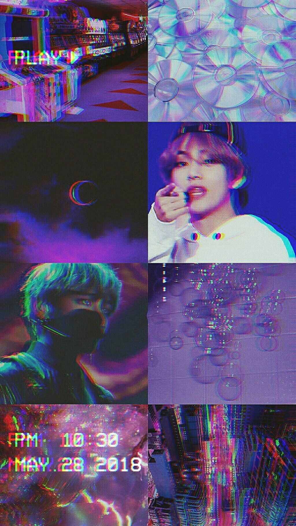 1030x1820 Taehyung vintage aesthetic purple. Bts wallpaper, Bts, Purple, Phone