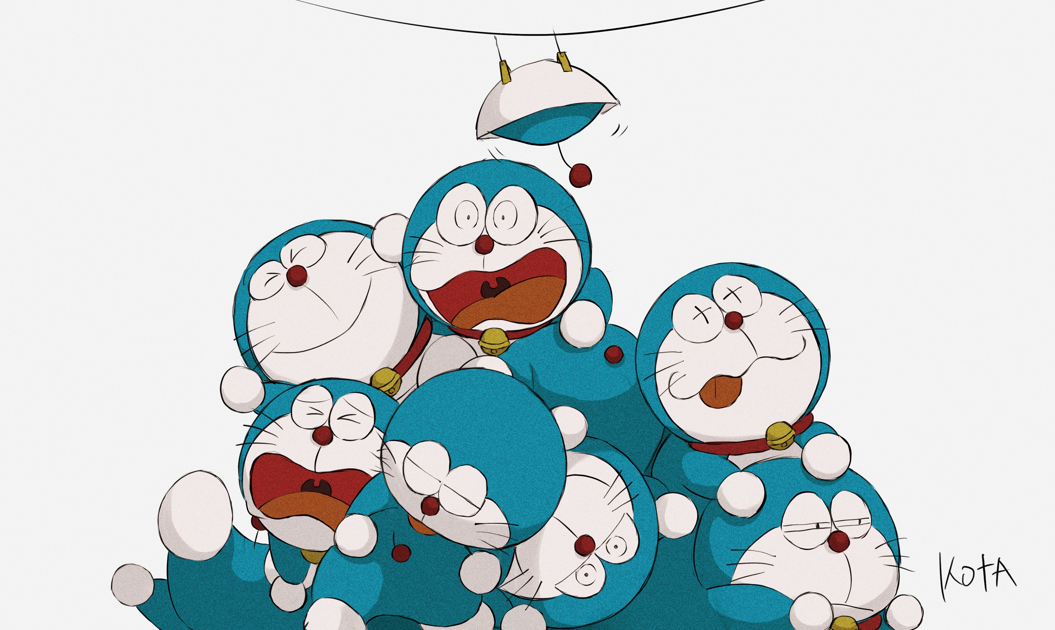 4000x2390 Doraemon 4K Gallery HD Wallpaper, Desktop