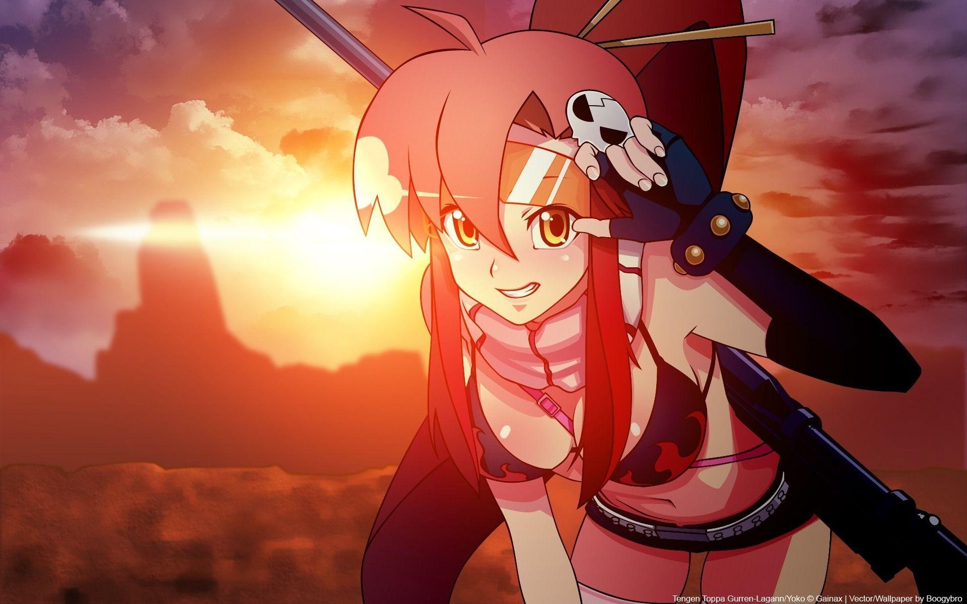 1920x1200 Tengen Toppa Gurren Lagann Yoko Wallpaper, Desktop