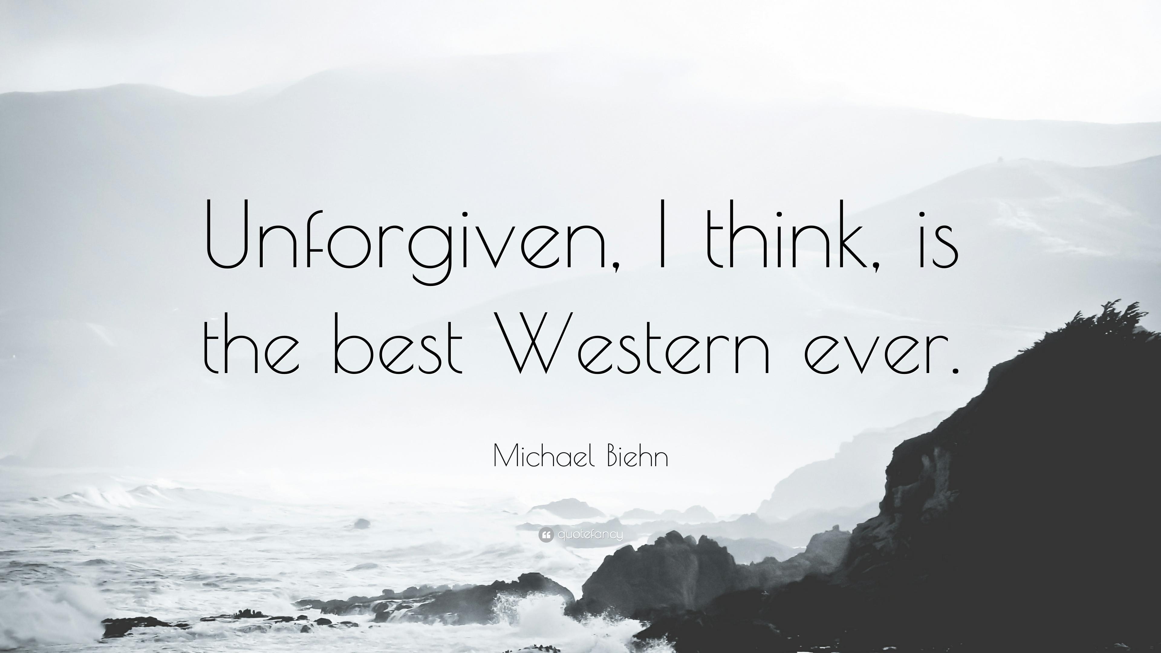 3840x2160 Michael Biehn Quote: “Unforgiven, I think, is the best Western ever, Desktop