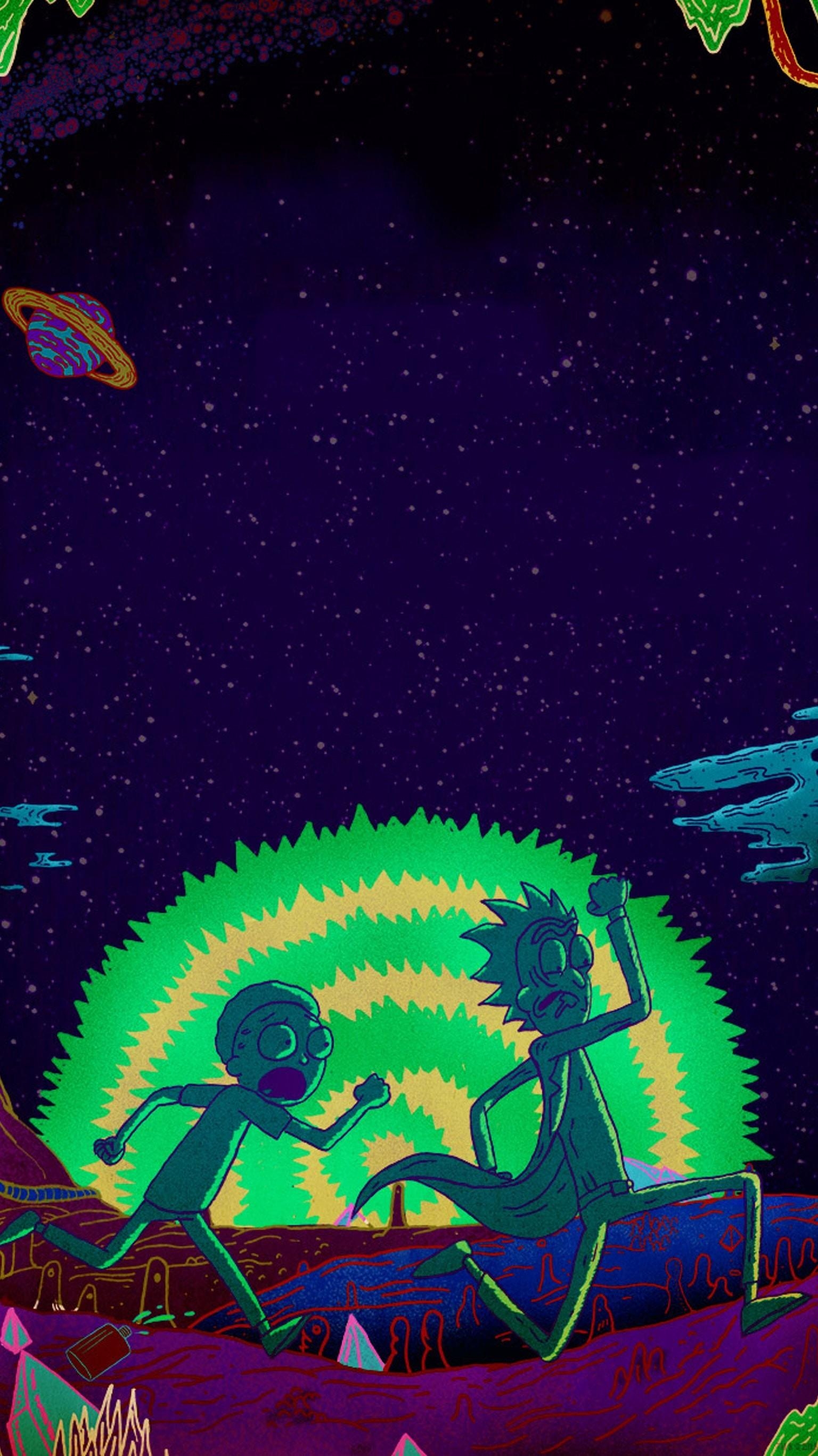 1540x2740 Rick and Morty Wallpaper (the best image in 2018), Phone