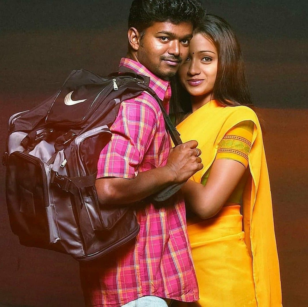 1080x1070 Ghilli Vijay & Trisha. Actors image, Actor photo, Vijay actor, Desktop