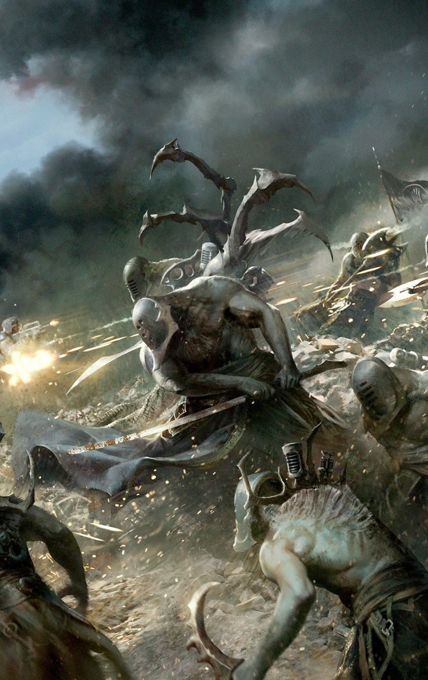 840x1340 Download wallpaper  warhammer, Phone