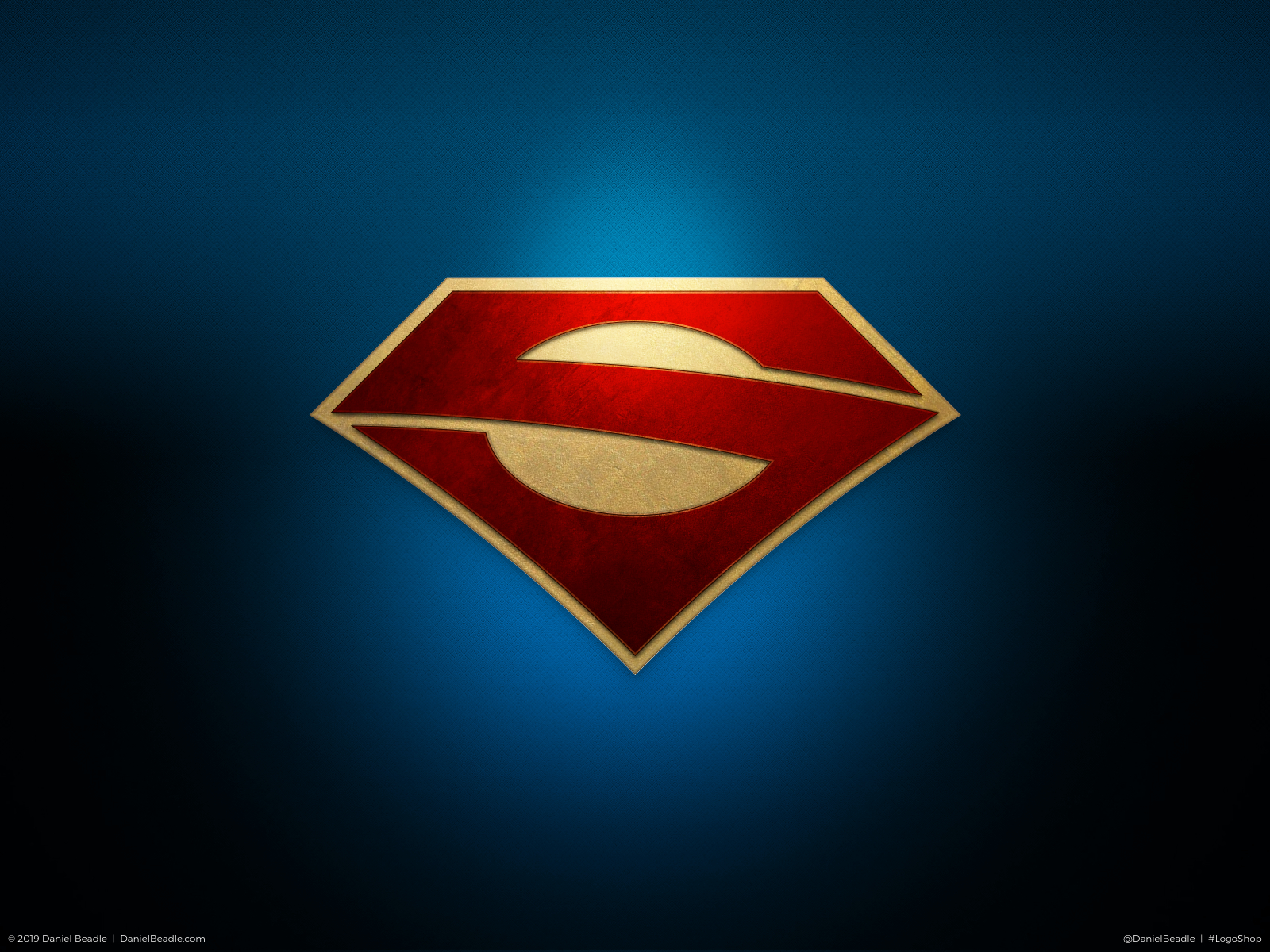 1600x1200 Superman Logo, Desktop