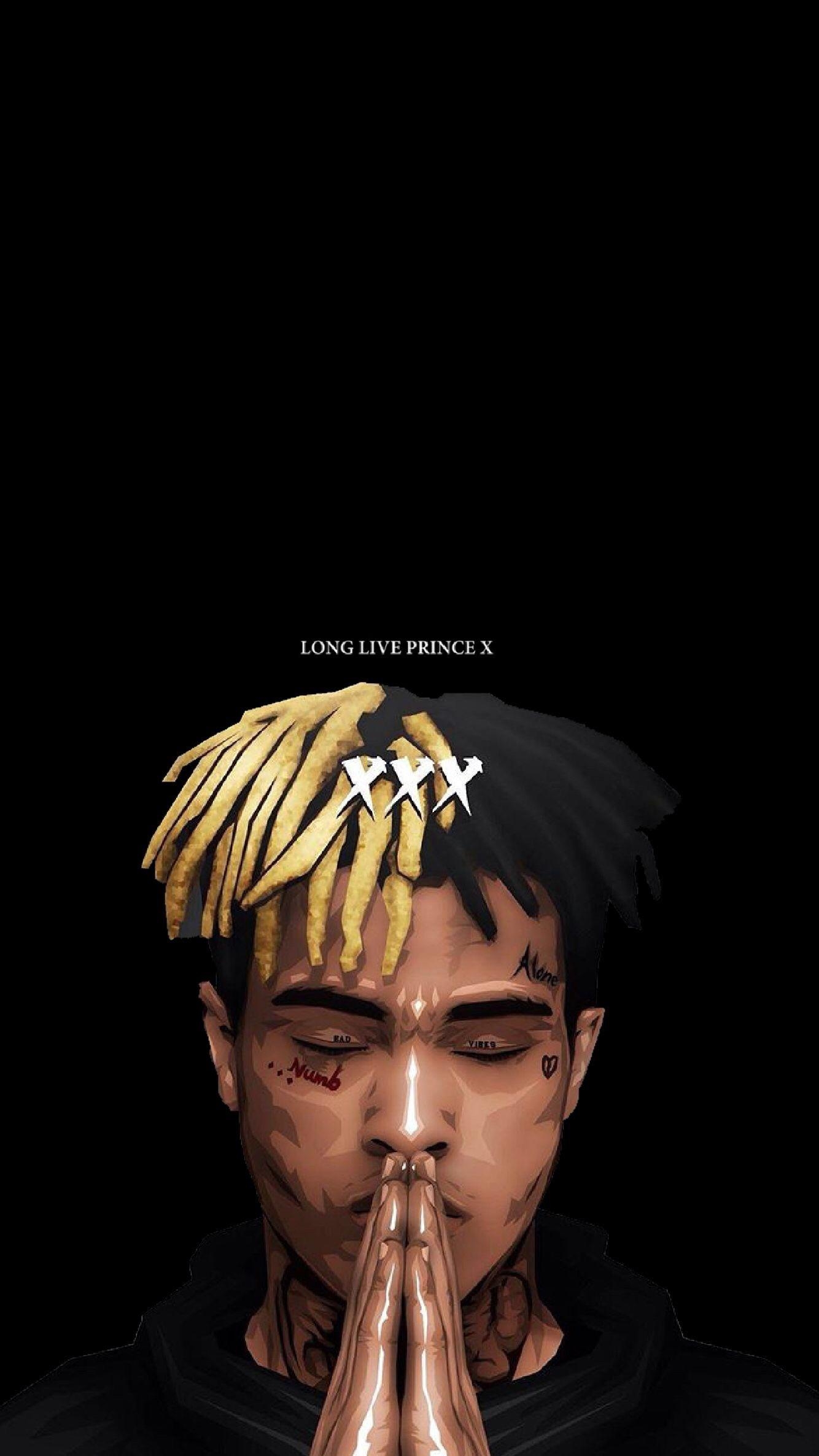 1340x2380 XXXTENTACION Long Live Prince X Phone wallpaper, Phone