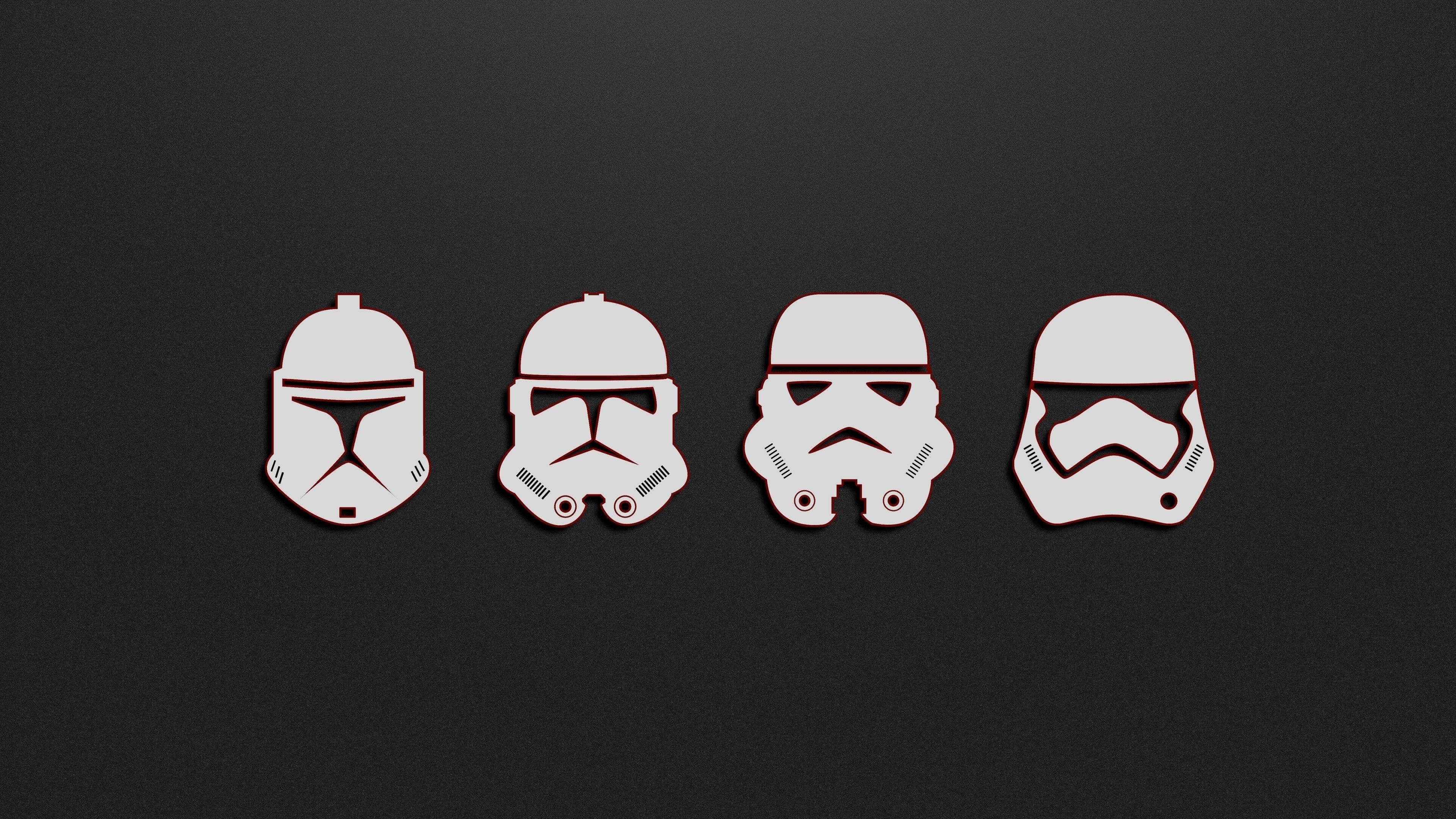 3840x2160 Download  wallpaper minimal, soldiers, stormtrooper, star wars, 4k, uhd 16: widescreen,  HD image, background, 5349, Desktop