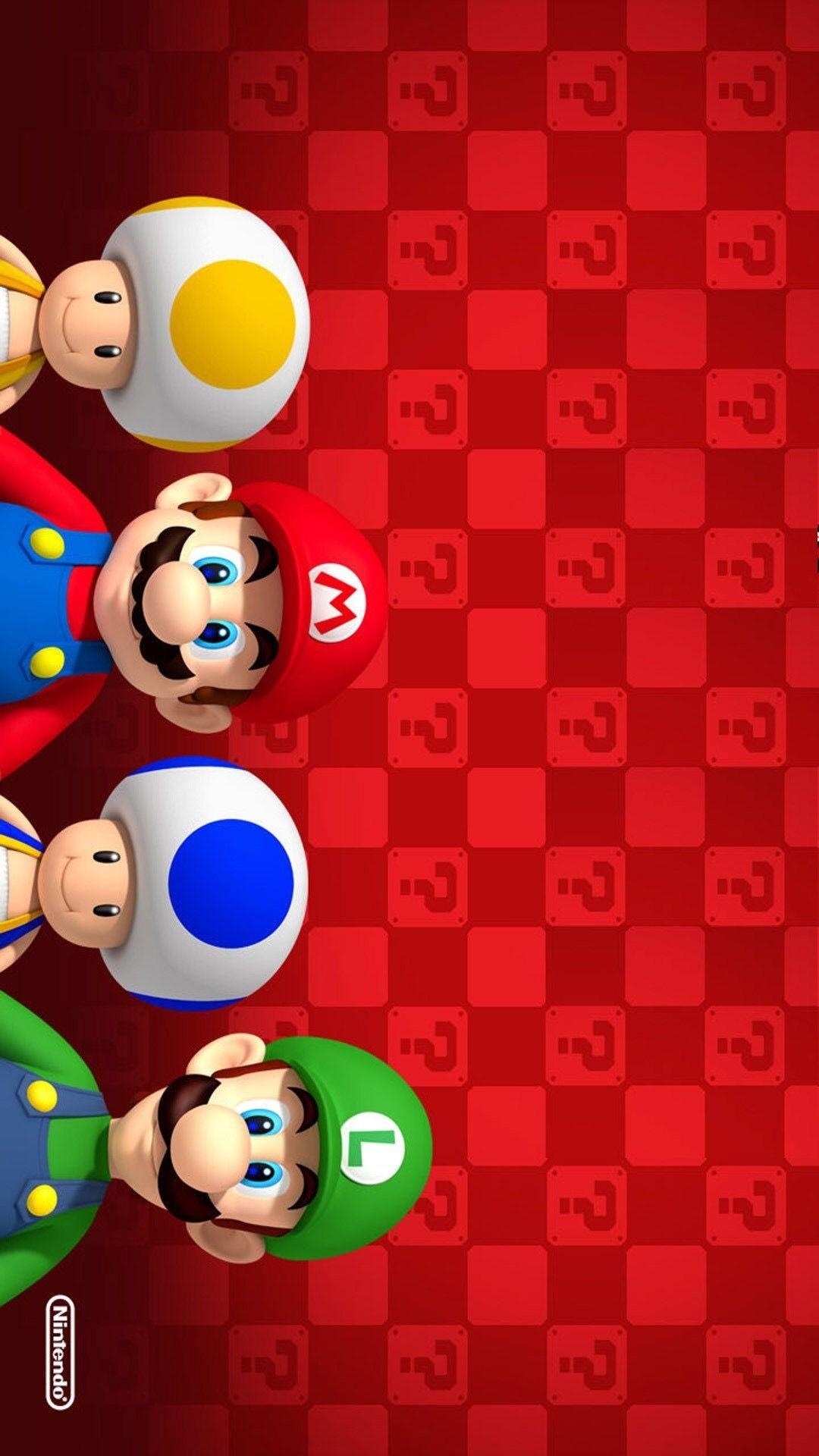 1080x1920 Mario iPhone Wallpaper, Phone