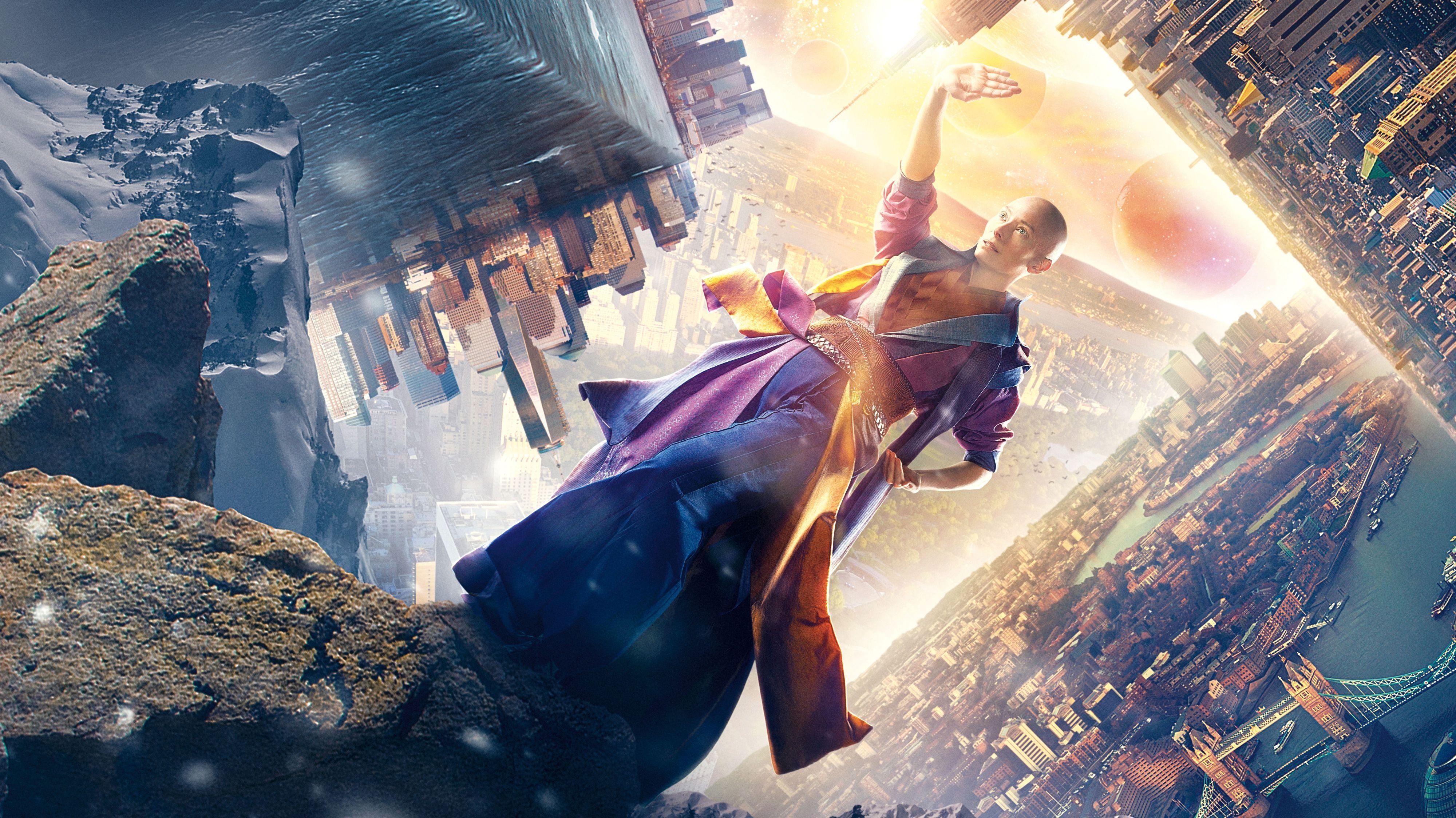 4000x2250 Wallpaper The Ancient One, Tilda Swinton, Doctor Strange, 4K, Movies, Desktop