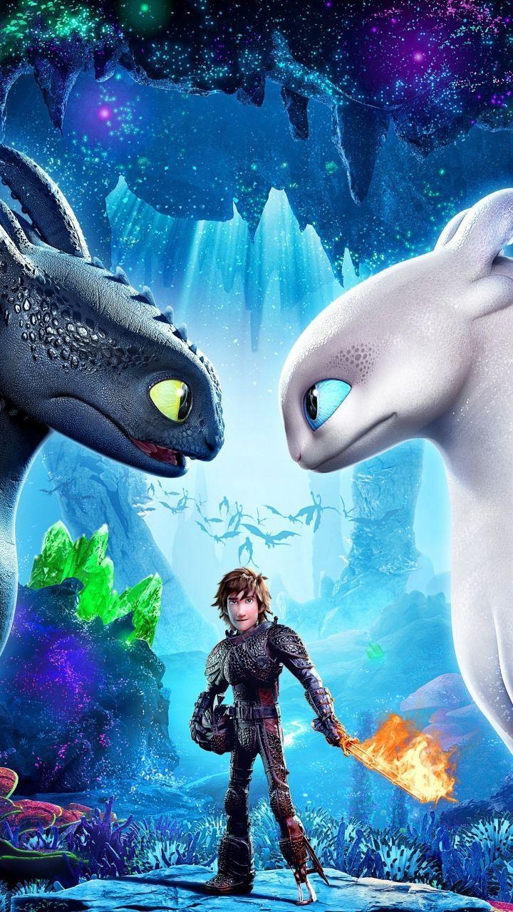 720x1280 How to Train Your Dragon: The Hidden World, movie, Phone