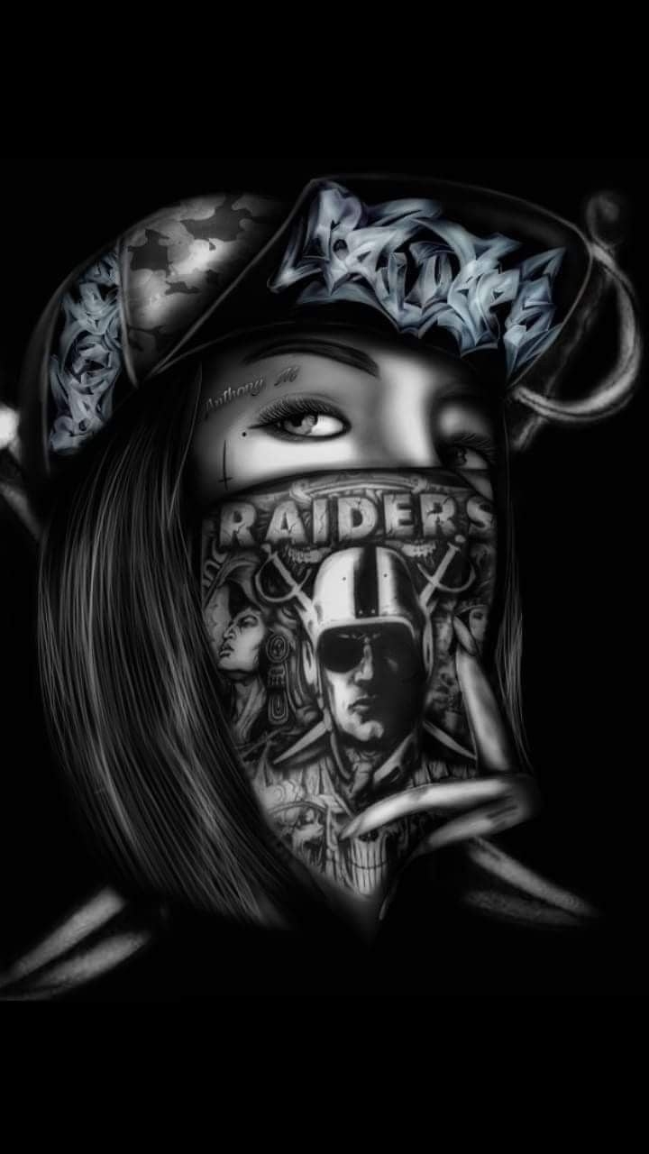 720x1280 Raider nation. Raiders tattoos, Lowrider art, Chicano art, Phone