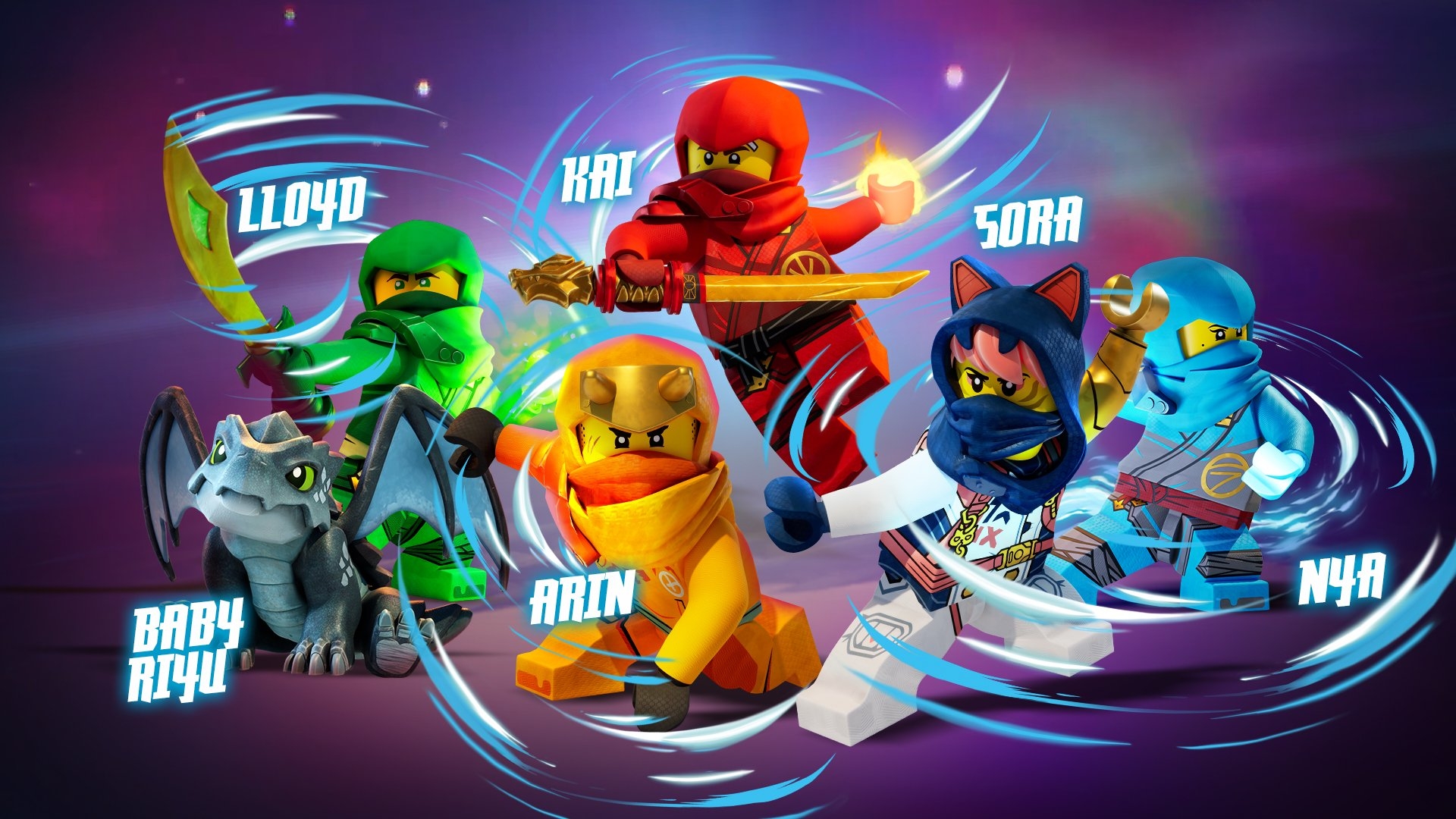 1920x1080 New LEGO Ninjago: Dragons Rising Posters Revealed Brick Fan, Desktop