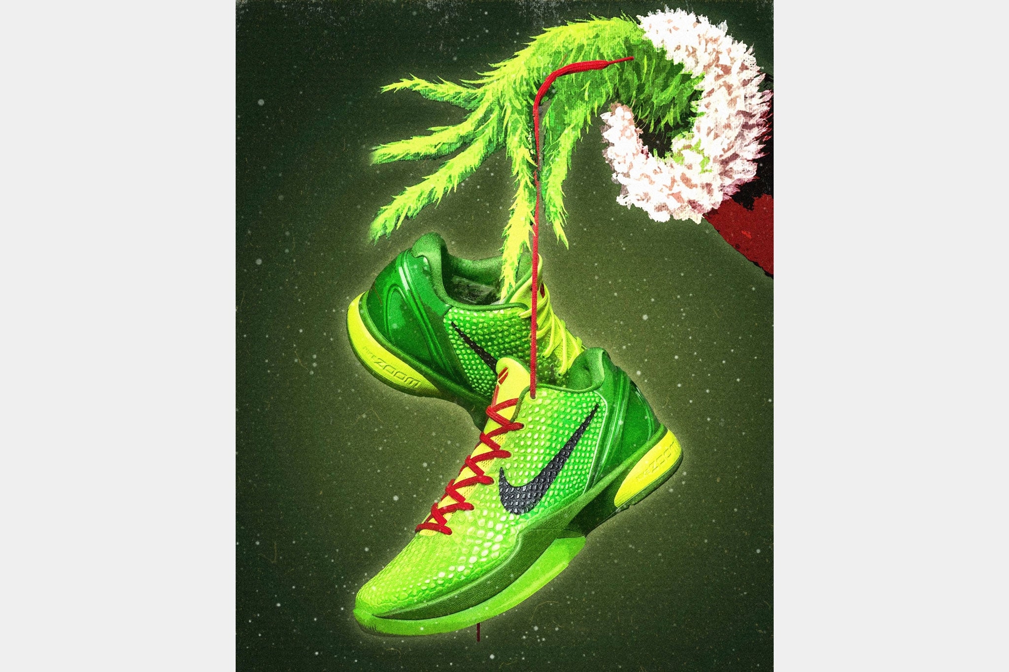 2050x1370 Nike Kobe VI Protro Grinch Raffle 24 12 20, Desktop