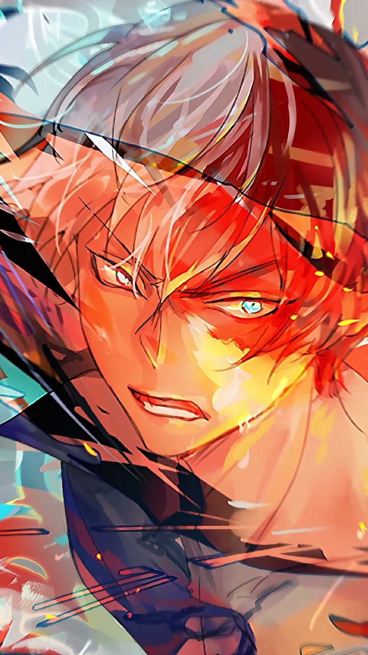 750x1340 Todoroki iPhone Wallpaper Free Todoroki iPhone Background, Phone