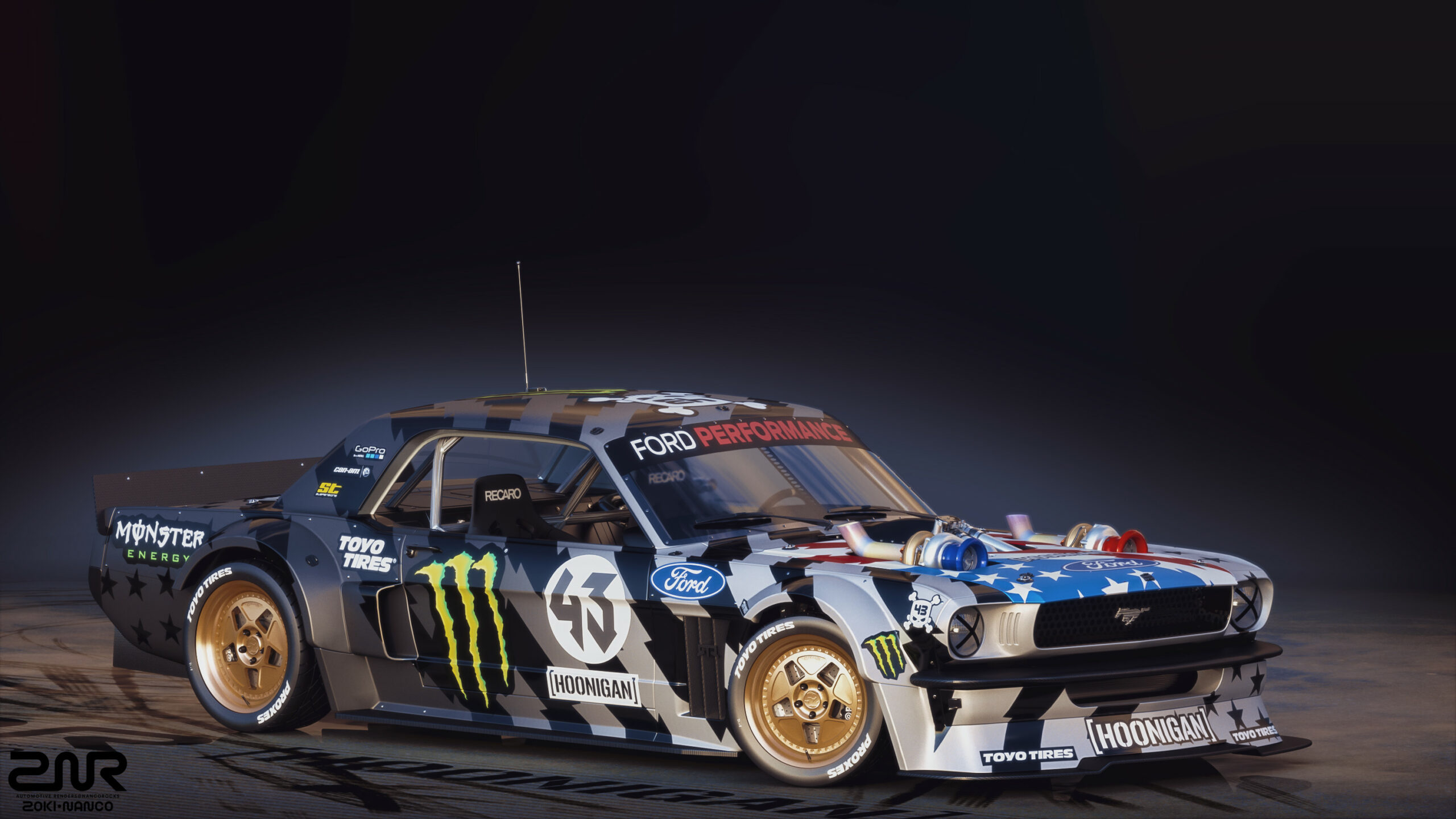 2560x1440 Hoonigan Mustang Hoonicorn, Desktop