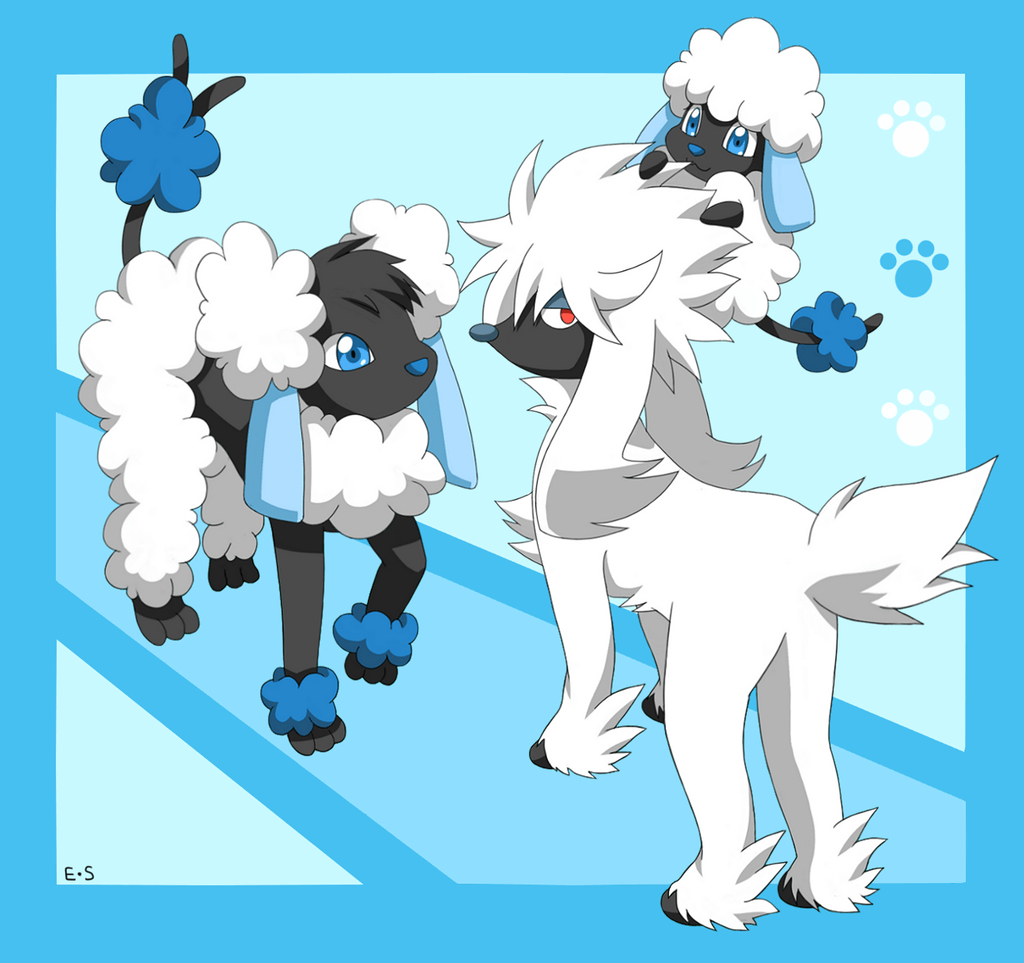 1030x970 Furfrou, Spudle And Hydrudle By Endless Rainfall, Desktop