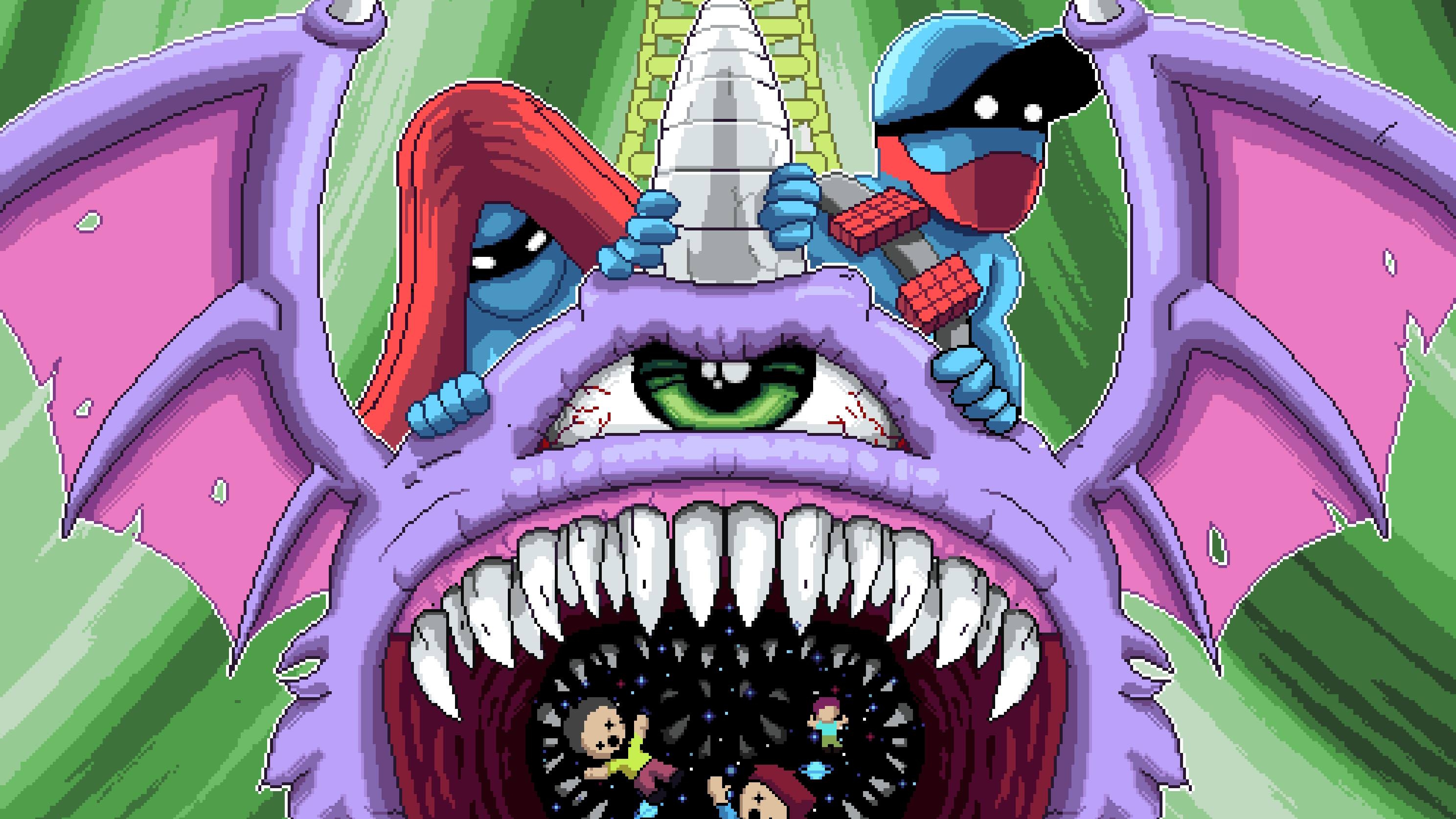 2980x1680 Wallpaper Pegboard Nerds People Eater, Desktop