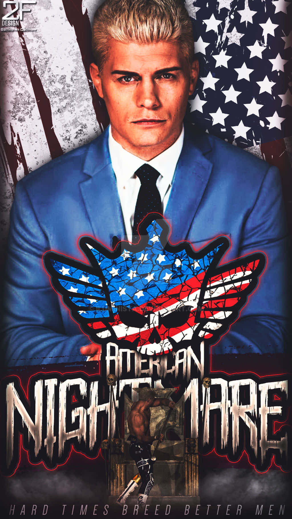 1030x1830 Download Cody Rhodes American Nightmare, Phone