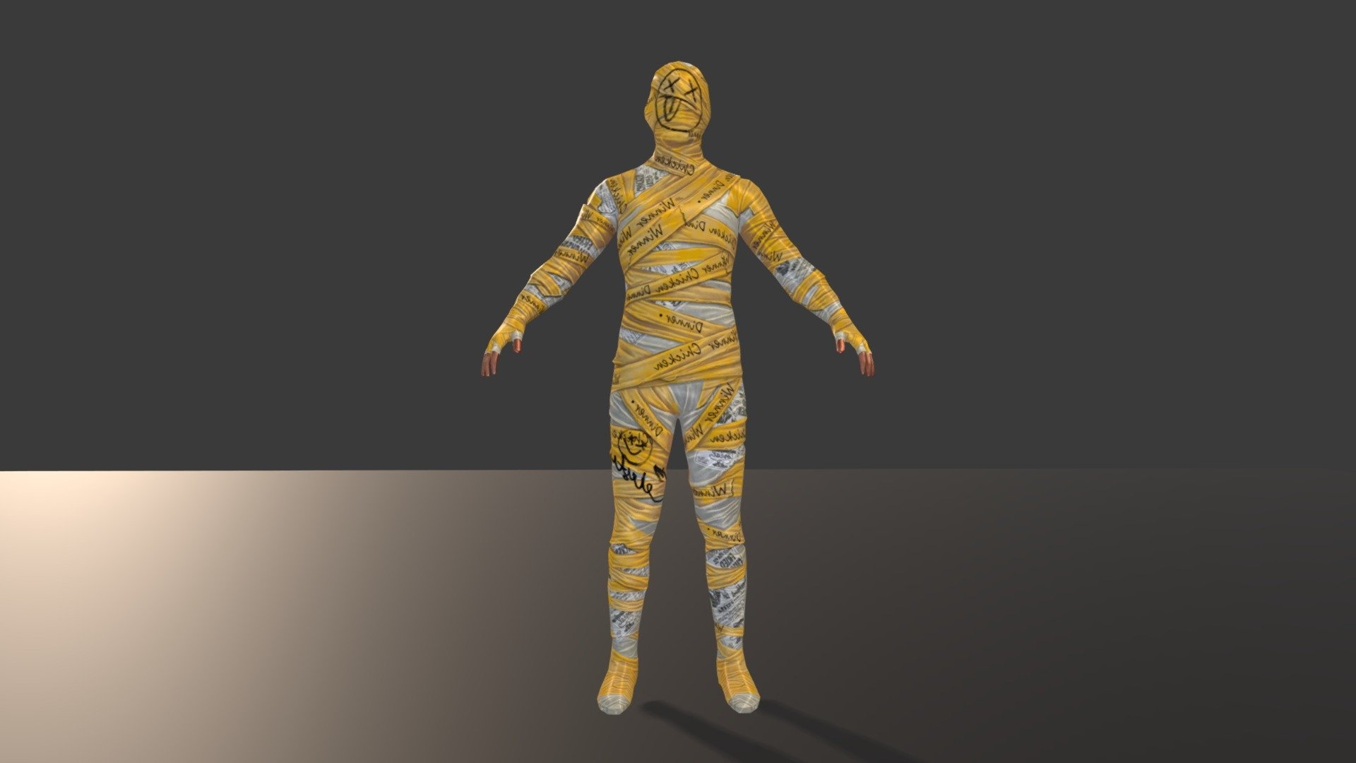 1920x1080 PUBG Mobile Mummy Character Free 3D model by DFLEX [eb8049b], Desktop