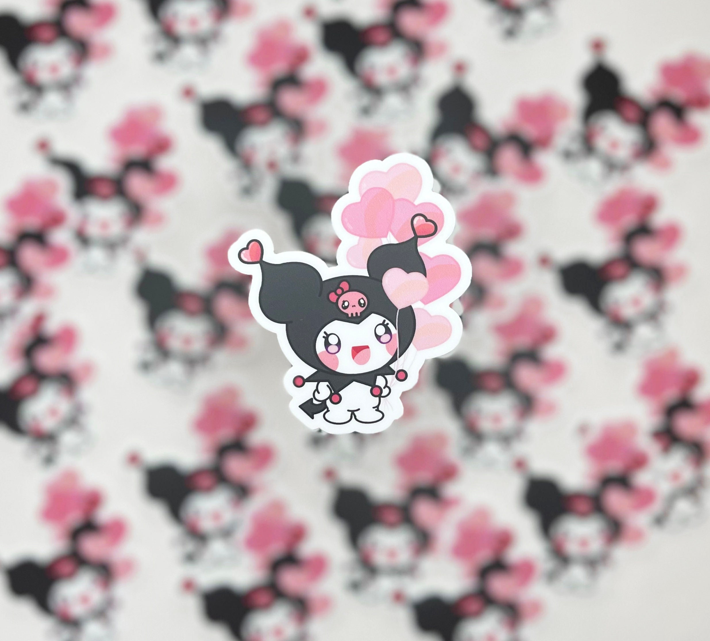 2480x2240 Kawaii Waterproof Stickers for Laptops, Desktop