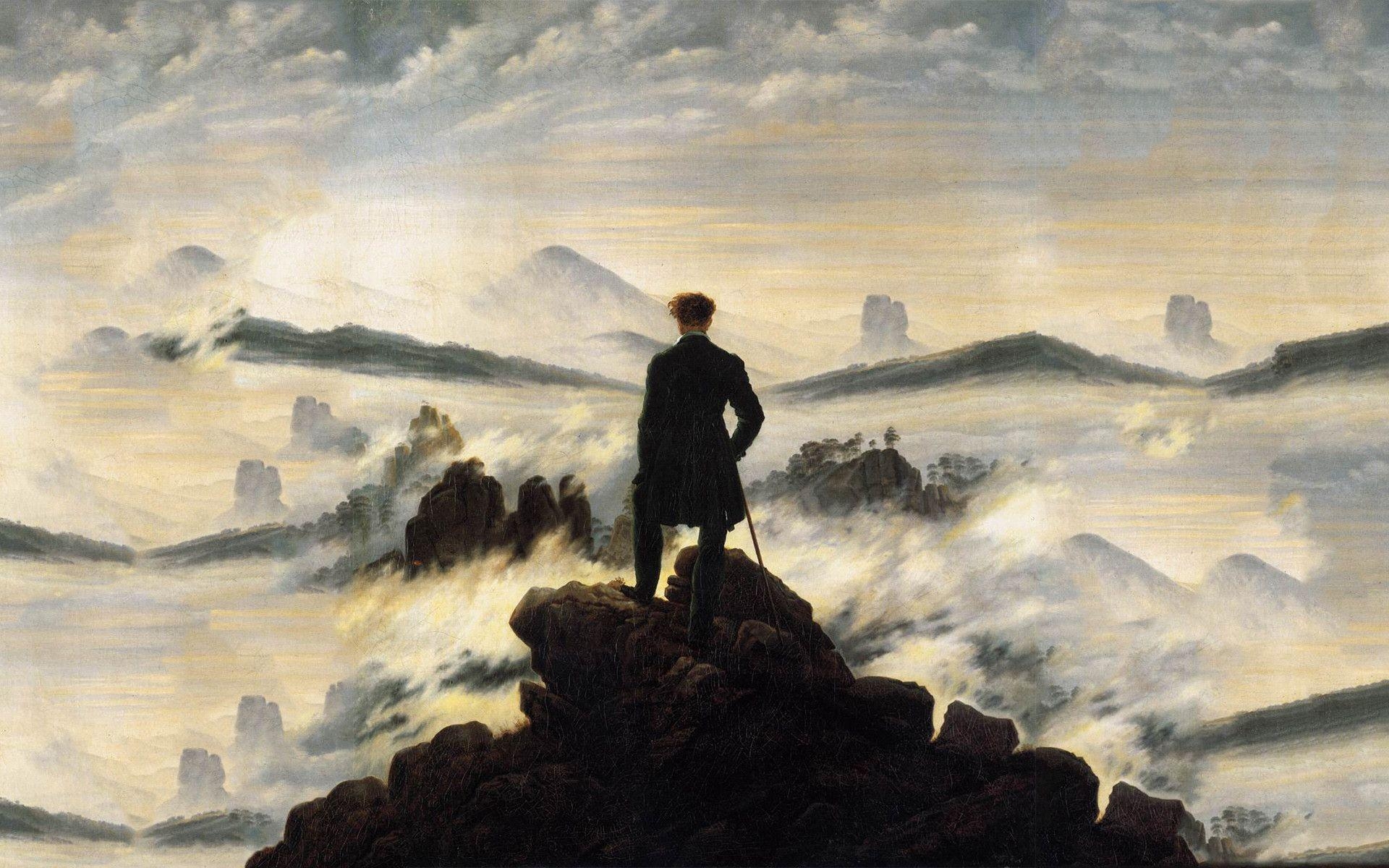 1920x1200 Wanderer Above the Sea of Fog [], Desktop