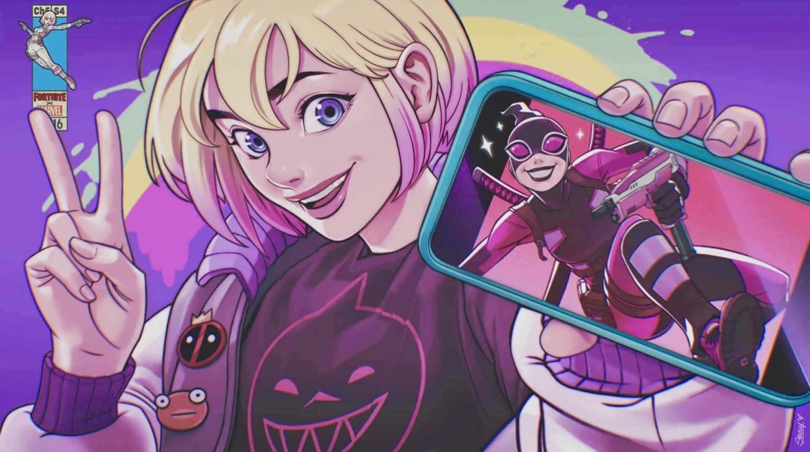 1170x660 Gwenpool Fortnite wallpaper, Desktop