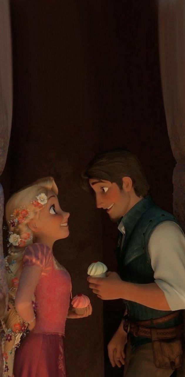 630x1280 Rapunzel and flynn wallpaper, Phone