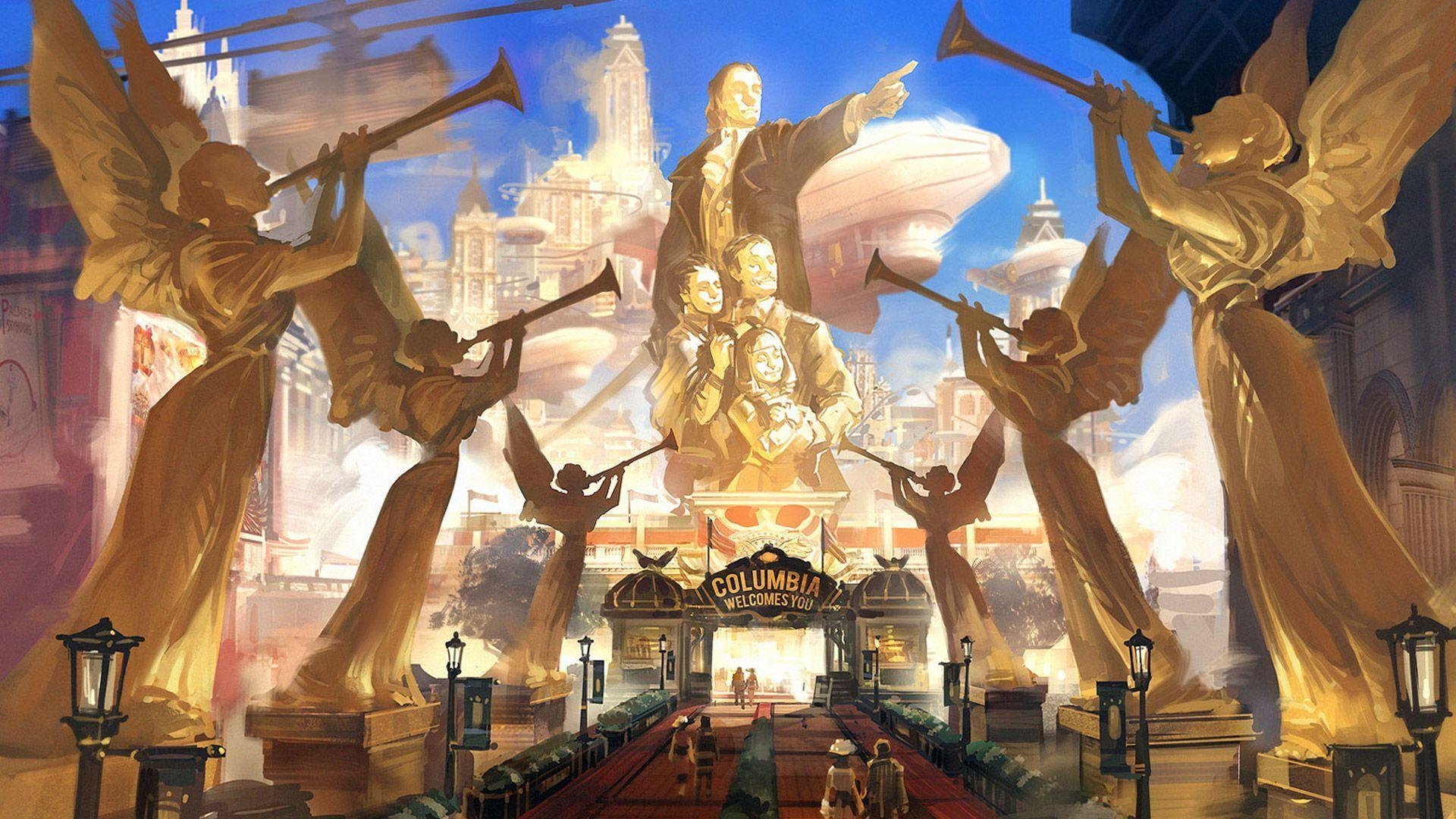 1920x1080 Bioshock infinite angels way wallpaper, Desktop