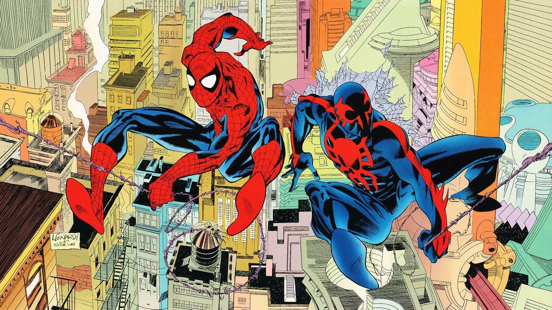 1920x1080 Comics Spider Man Peter Parker Spider Man 2099 Miguel O&;Hara, Desktop