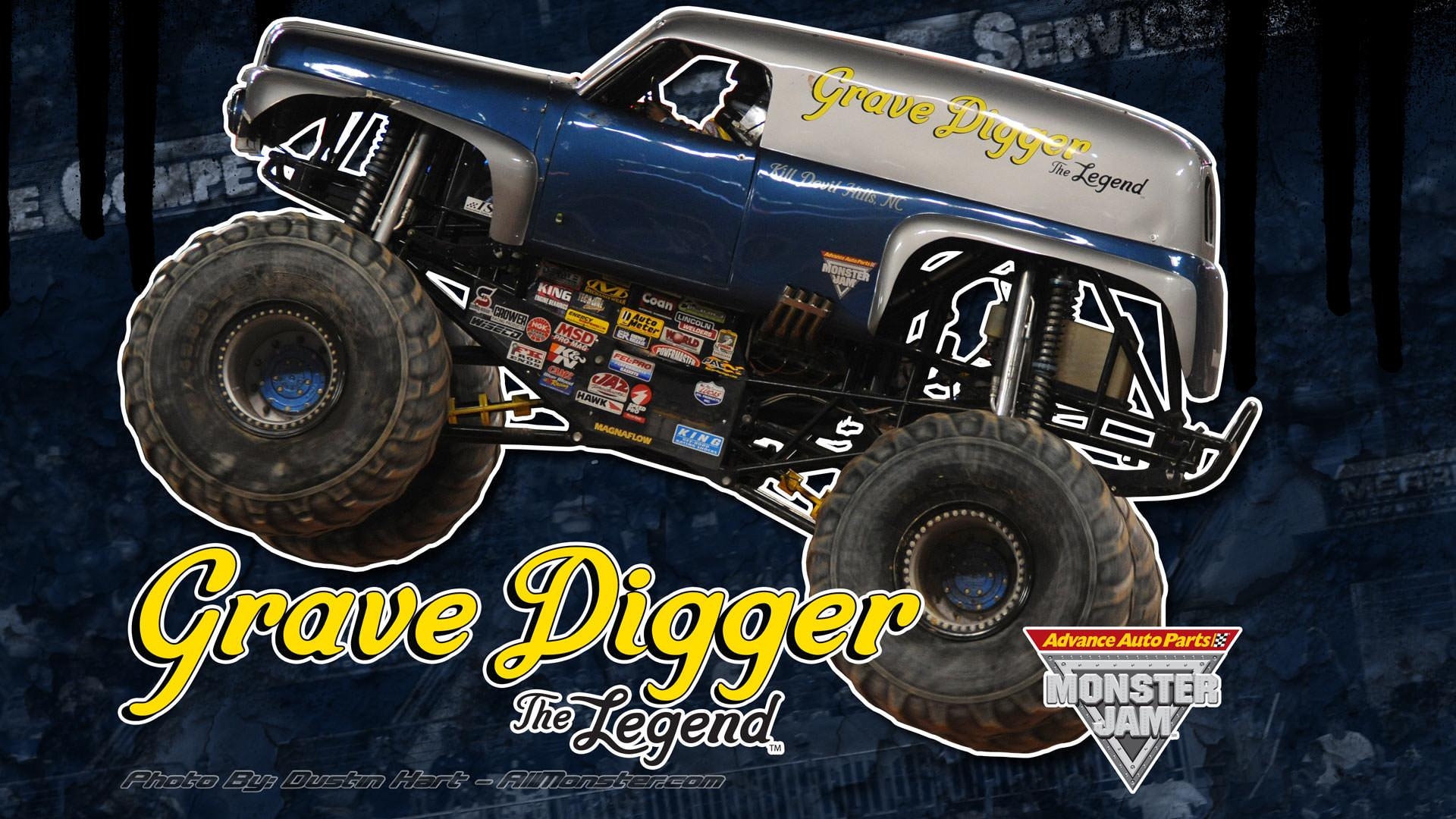 1920x1080 Grave Digger The Legend.com Monsters Are What Matters!, Desktop