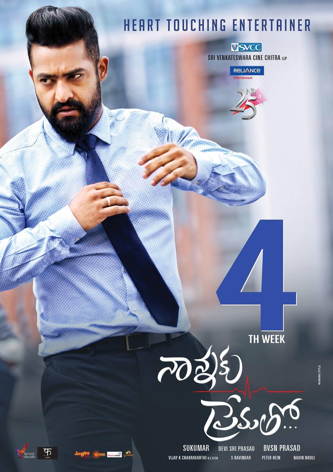 1280x1800 Jr NTR Nannaku Prematho Movie First Look ULTRA HD Posters, Phone