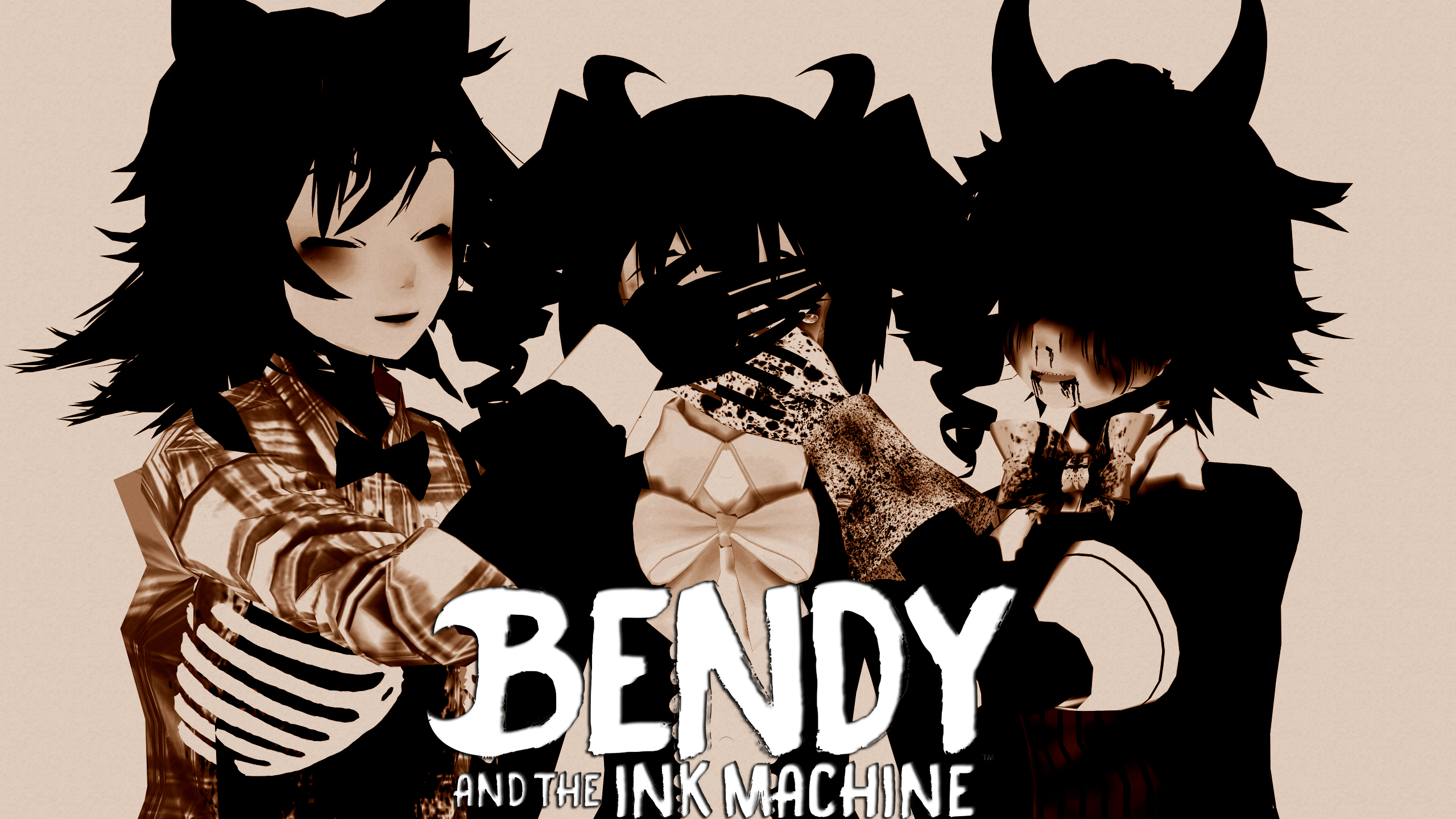 2560x1440 BENDY AND THE INK MACHINE WALLPAPER, Desktop