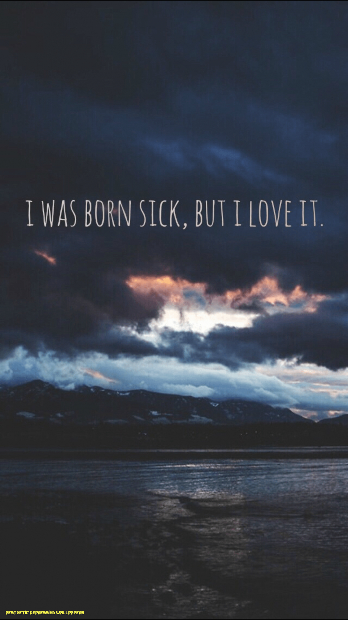 1210x2150 Quote Depression iPhone Xs Max Wallpaper depressing, Phone